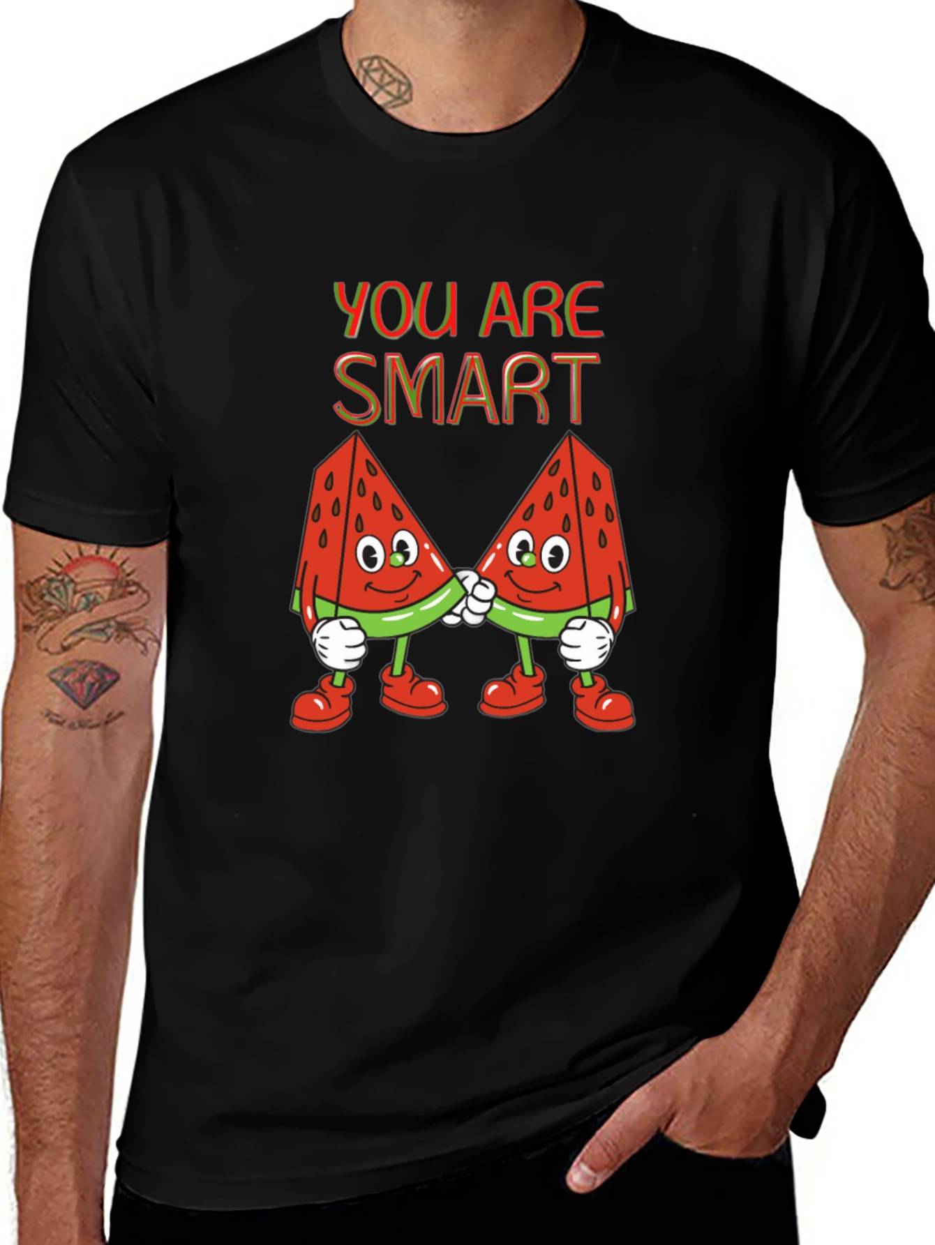 Funny Watermelon Cartoon T-Shirt