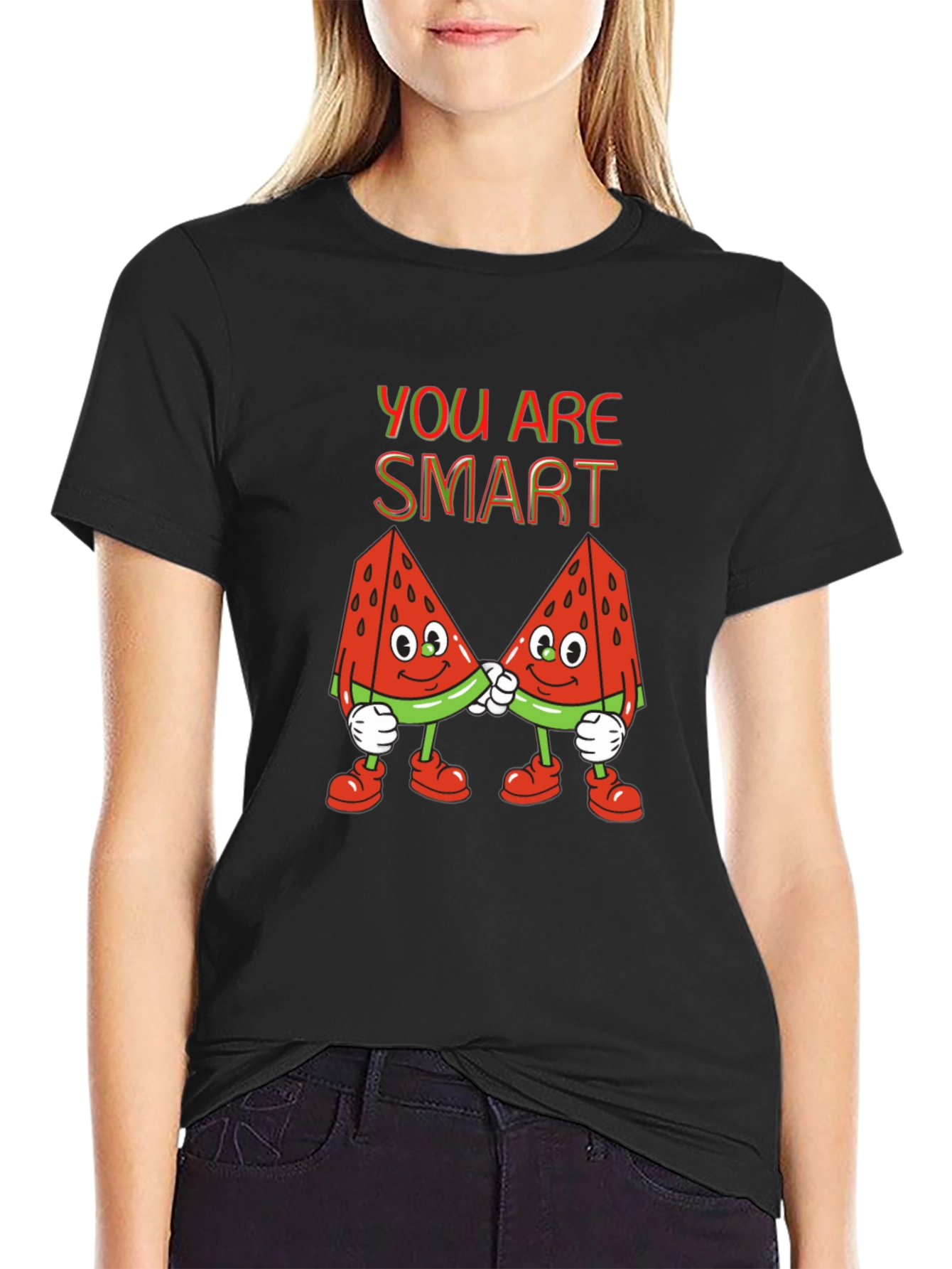 Funny Watermelon Cartoon T-Shirt