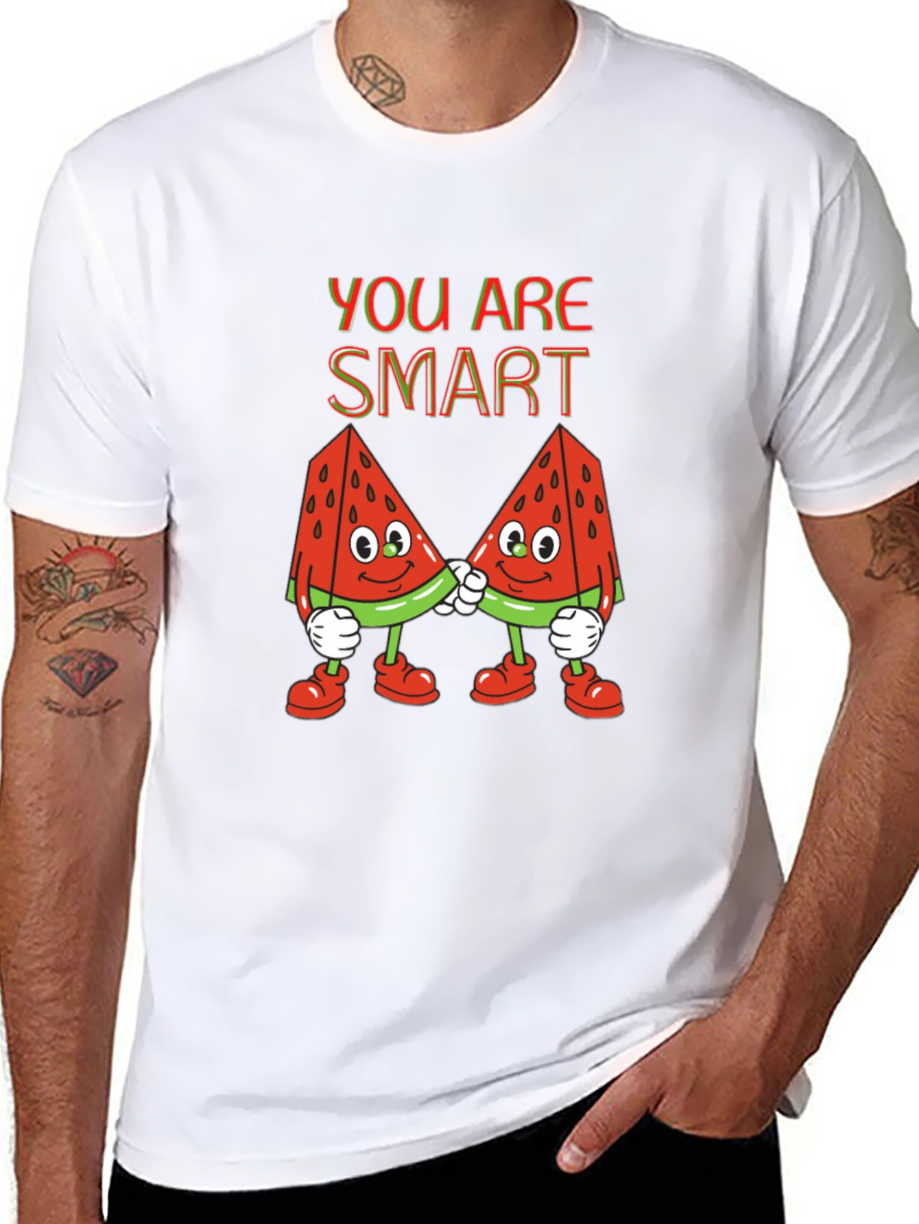 Funny Watermelon Cartoon T-Shirt