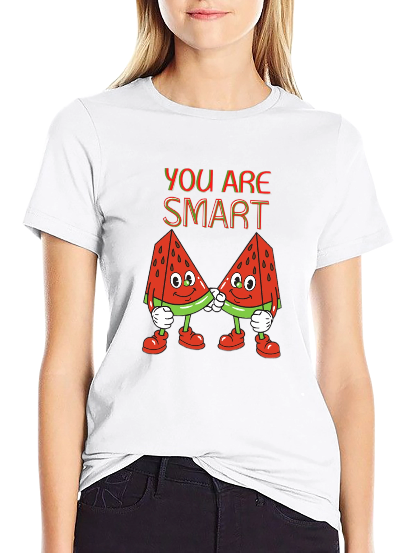 Funny Watermelon Cartoon T-Shirt