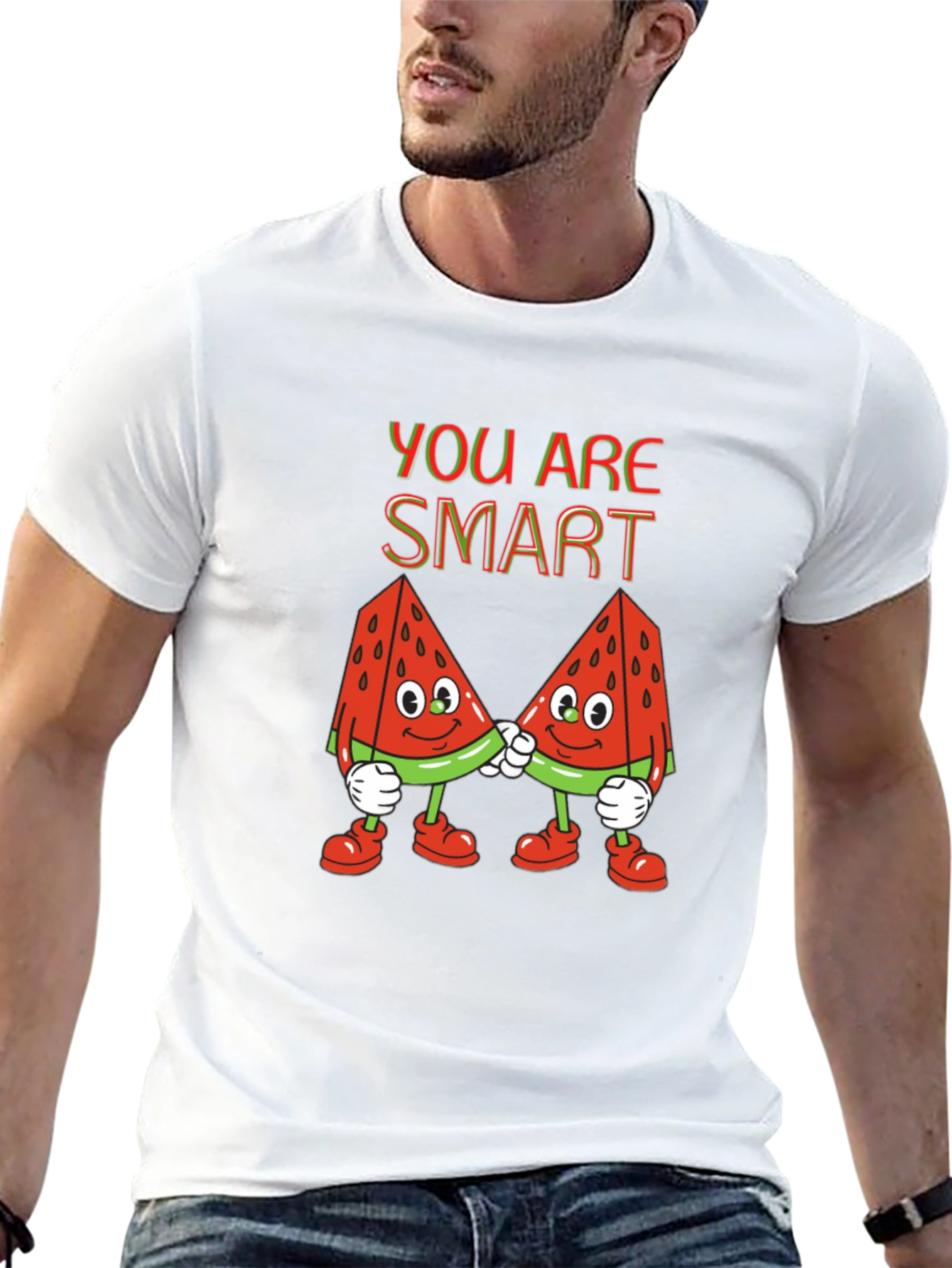 Funny Watermelon Cartoon T-Shirt