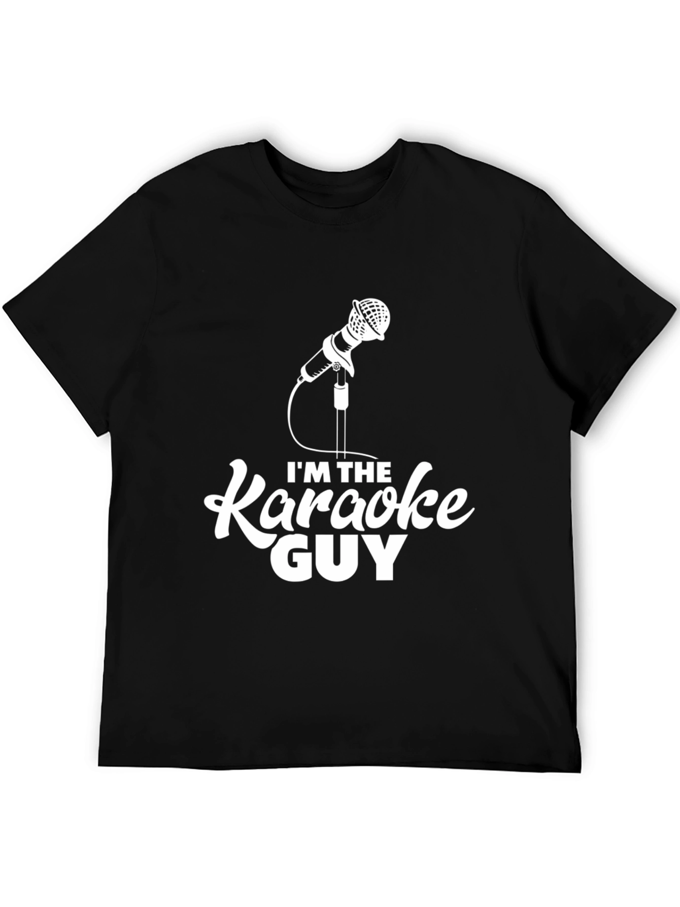 Karaoke Guy T-Shirt - Music Lovers Tee