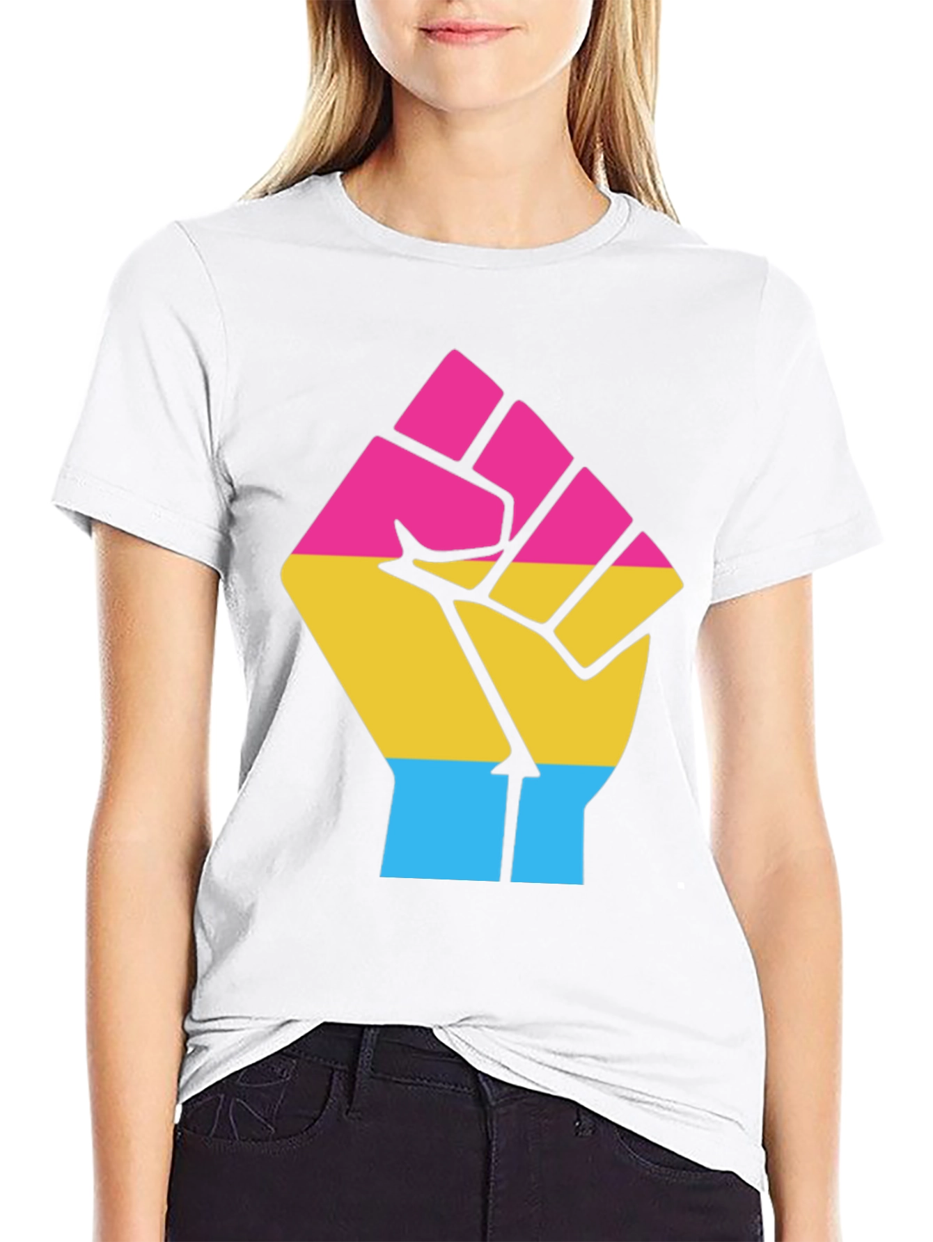 Pansexual Pride Fist T-Shirt