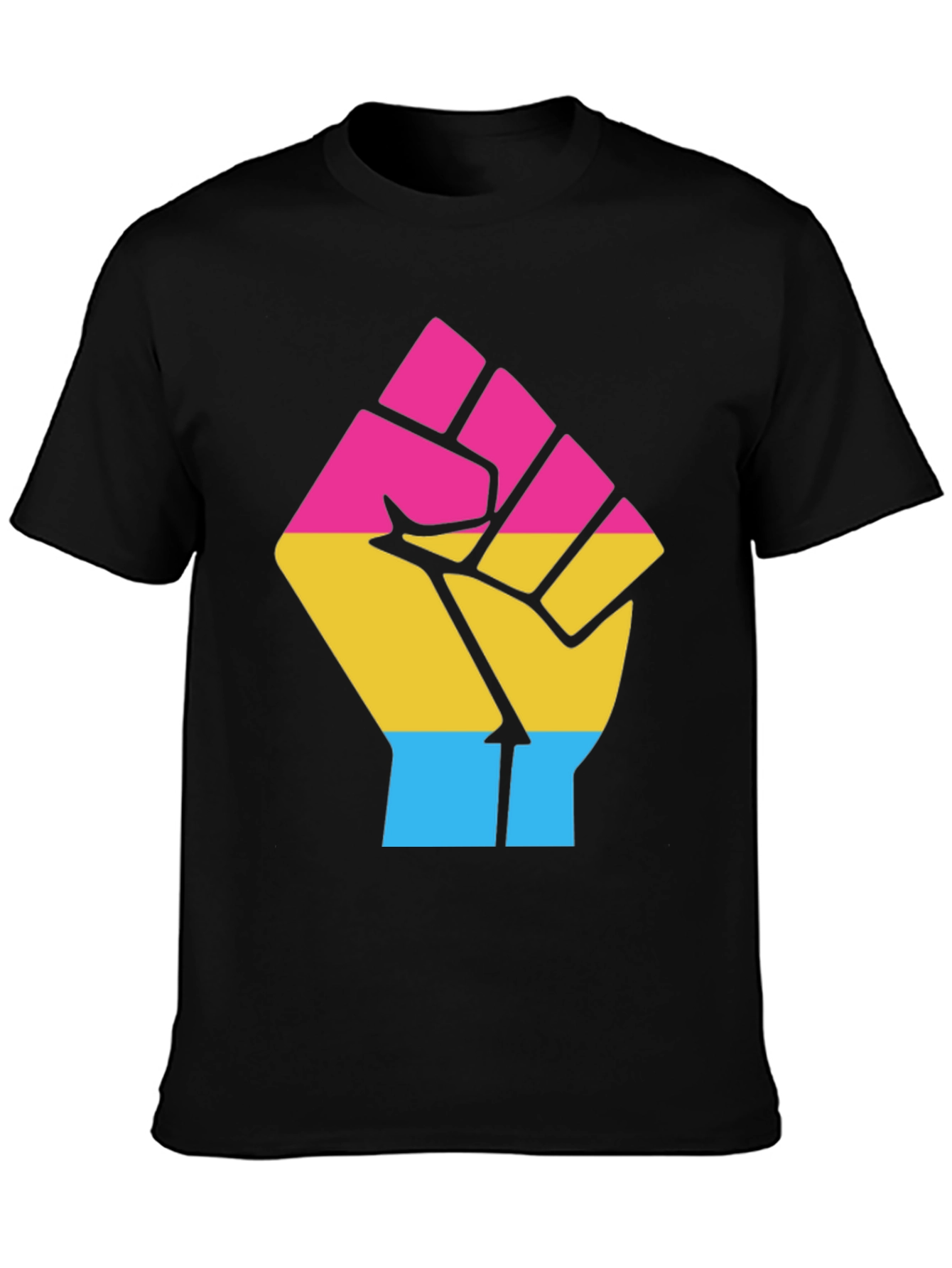 Pansexual Pride Fist T-Shirt