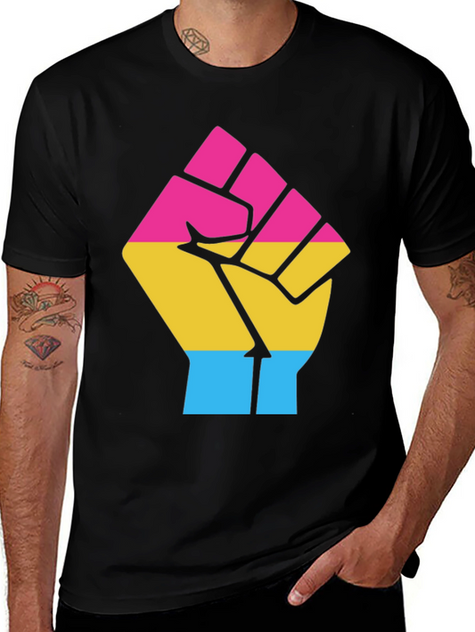 Pansexual Pride Fist T-Shirt