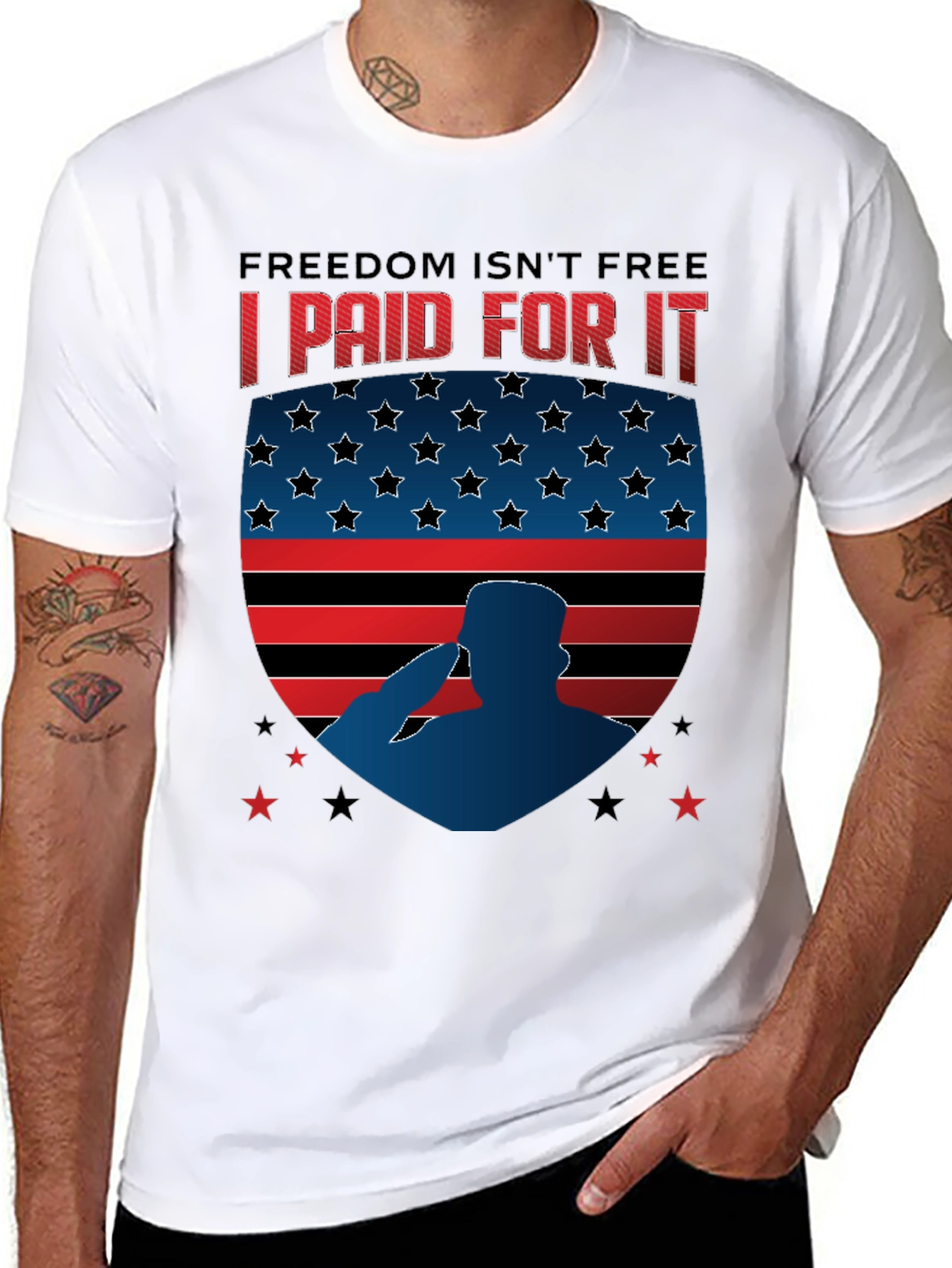 Freedom Isnt Free Patriotic T-Shirt
