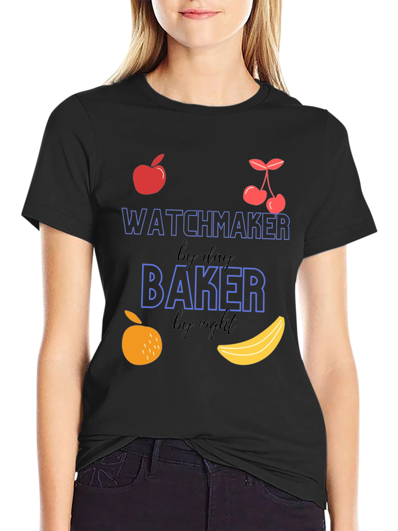 Watchmaker by Day Baker by Night T-Shirt