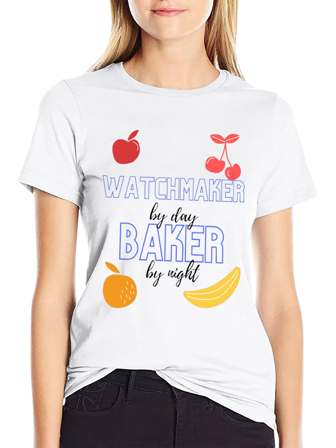 Watchmaker by Day Baker by Night T-Shirt