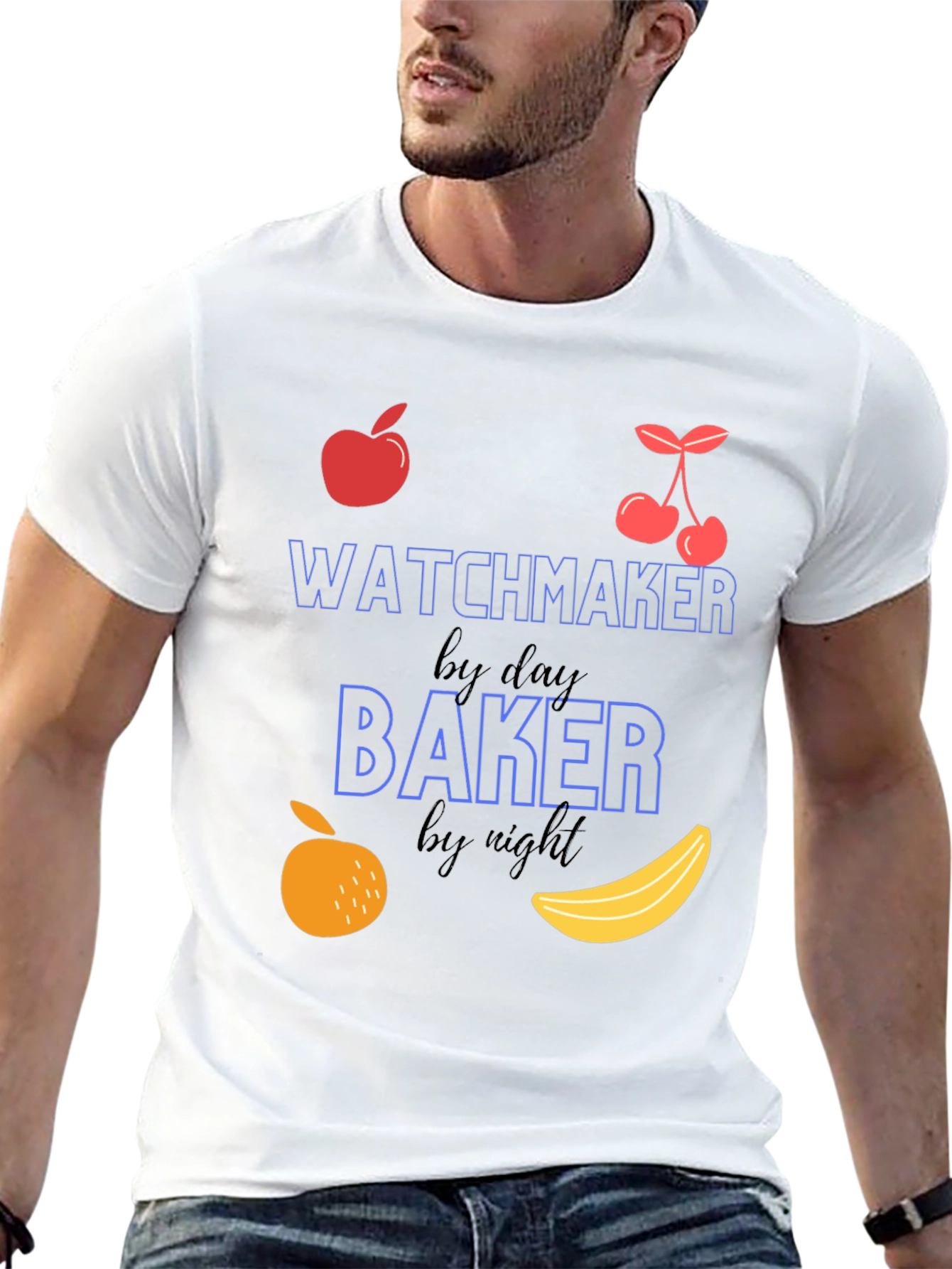 Watchmaker by Day Baker by Night T-Shirt