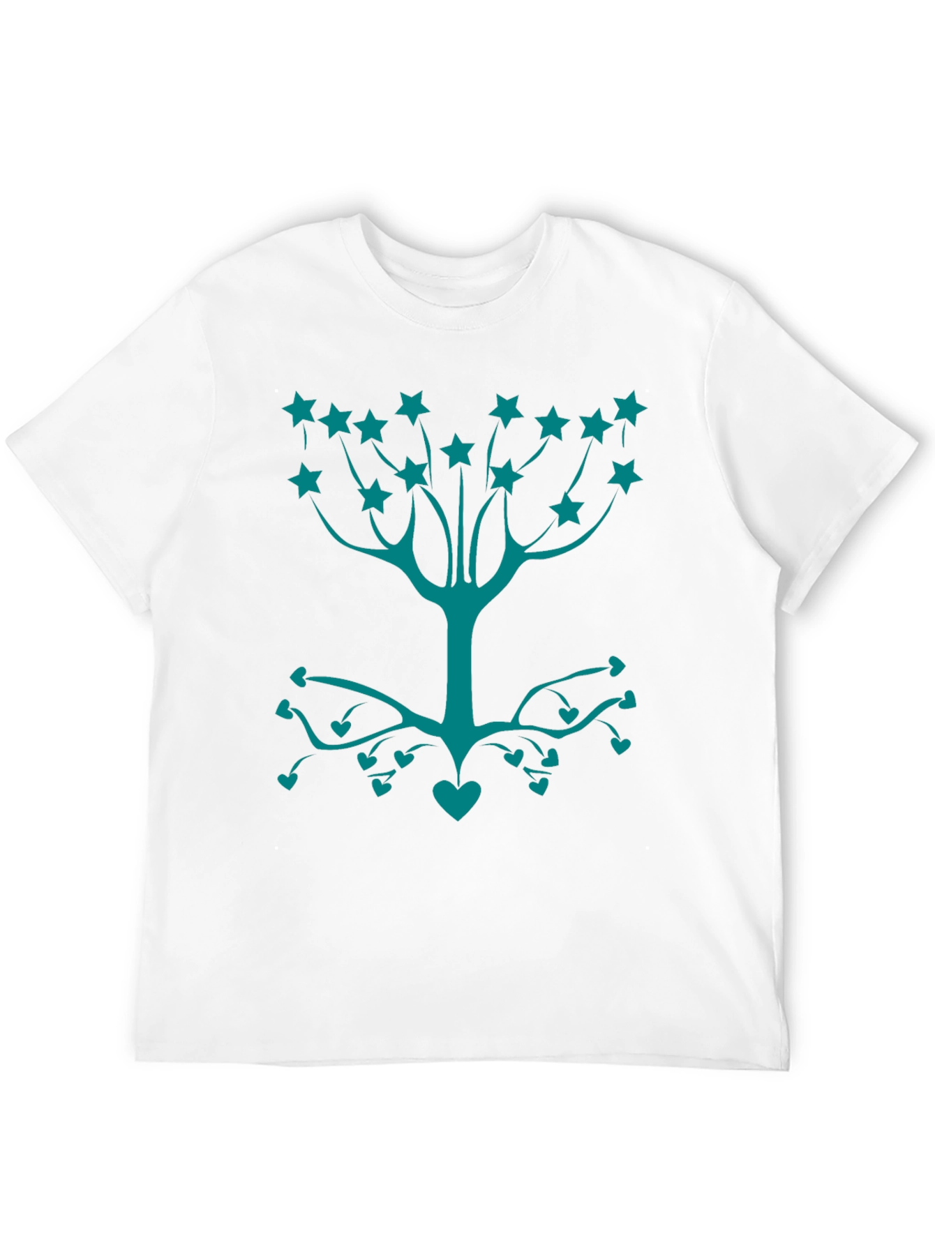 Nature Love Tee - Stars and Hearts Tree