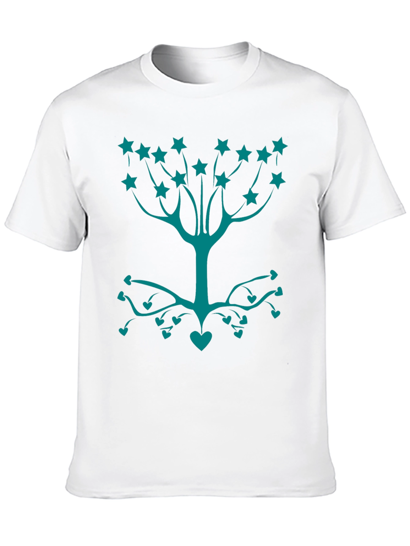 Nature Love Tee - Stars and Hearts Tree