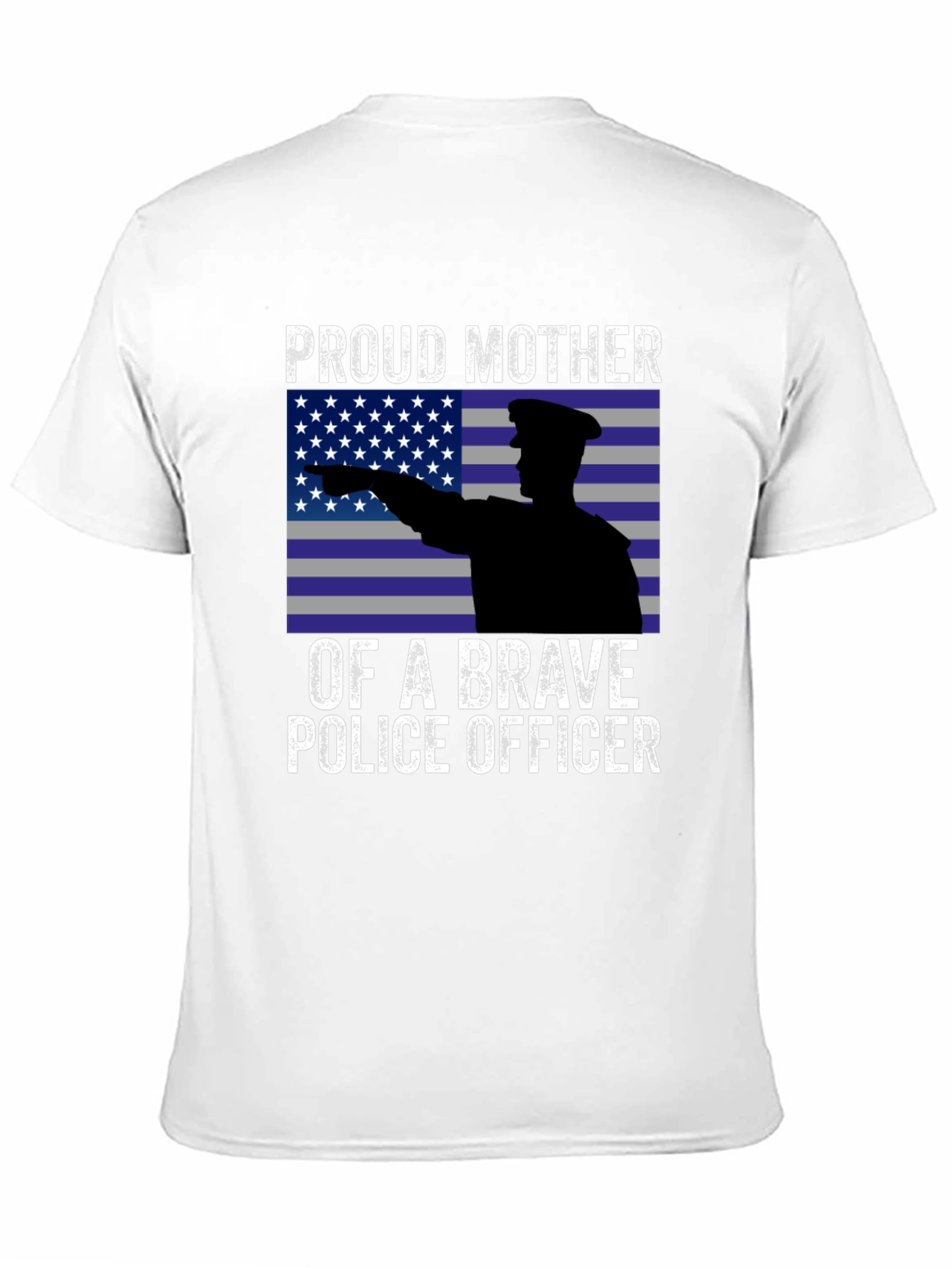 Proud Mother Police Officer T-Shirt