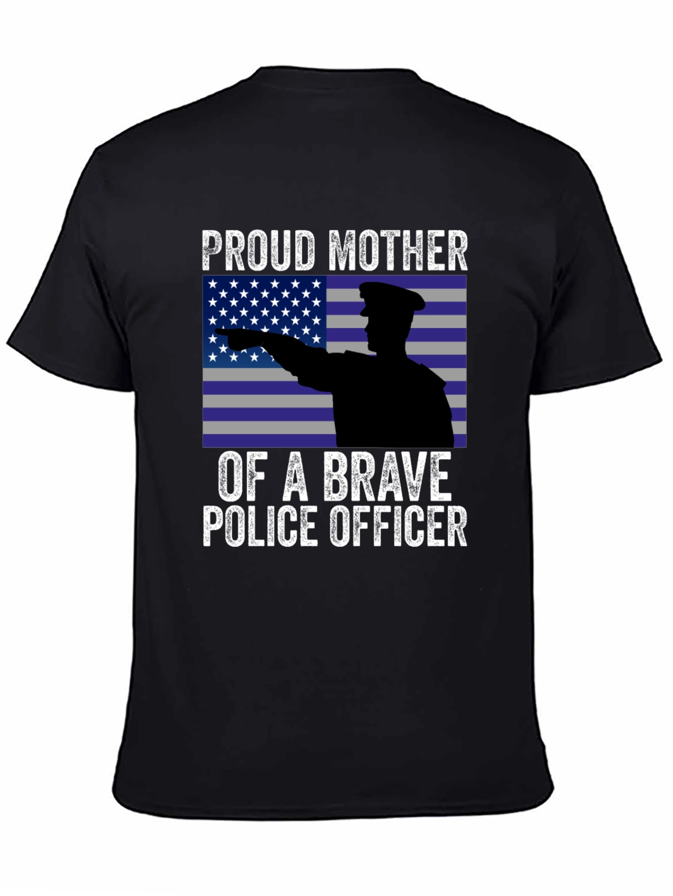 Proud Mother Police Officer T-Shirt