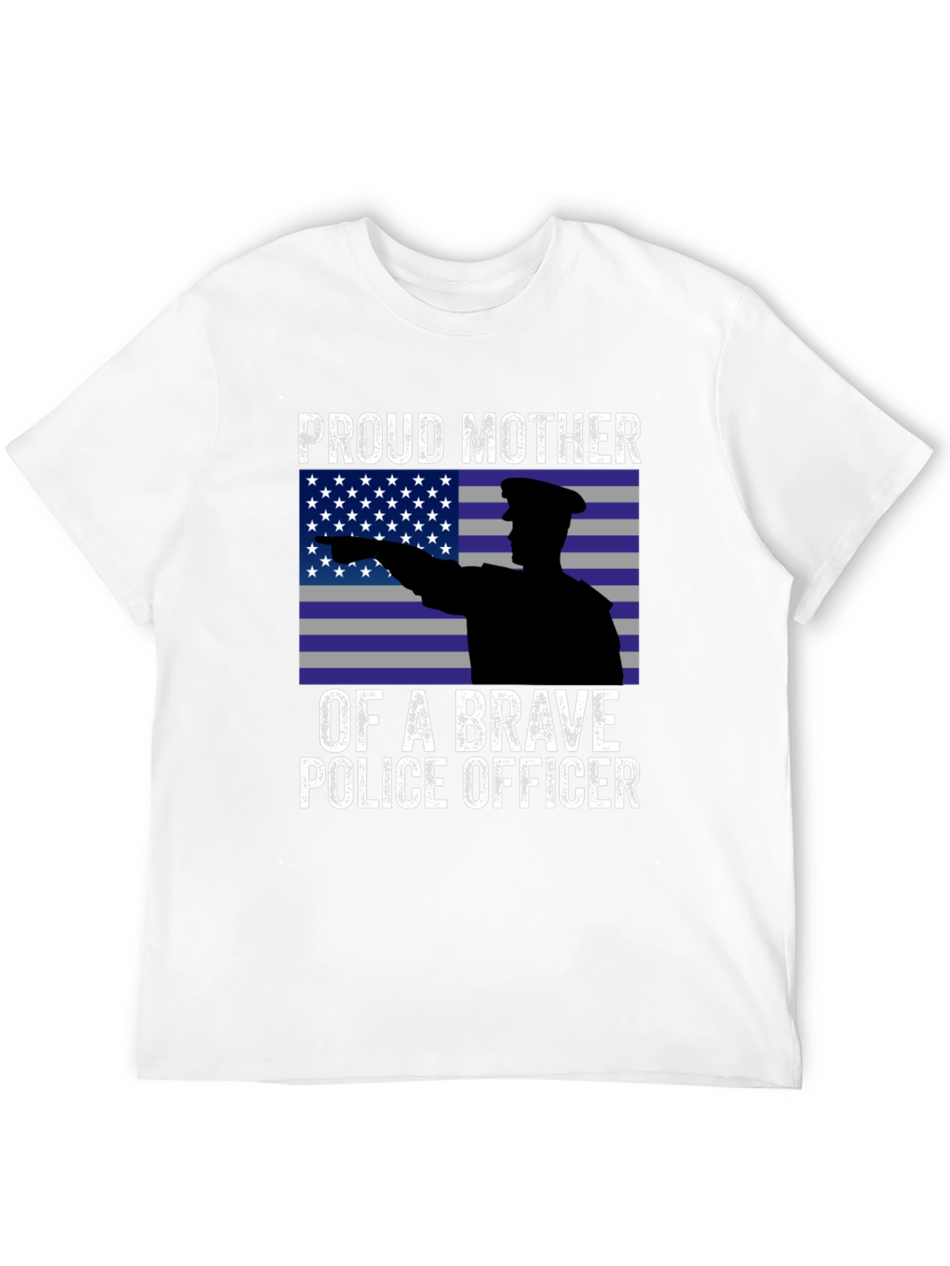 Proud Mother Police Officer T-Shirt