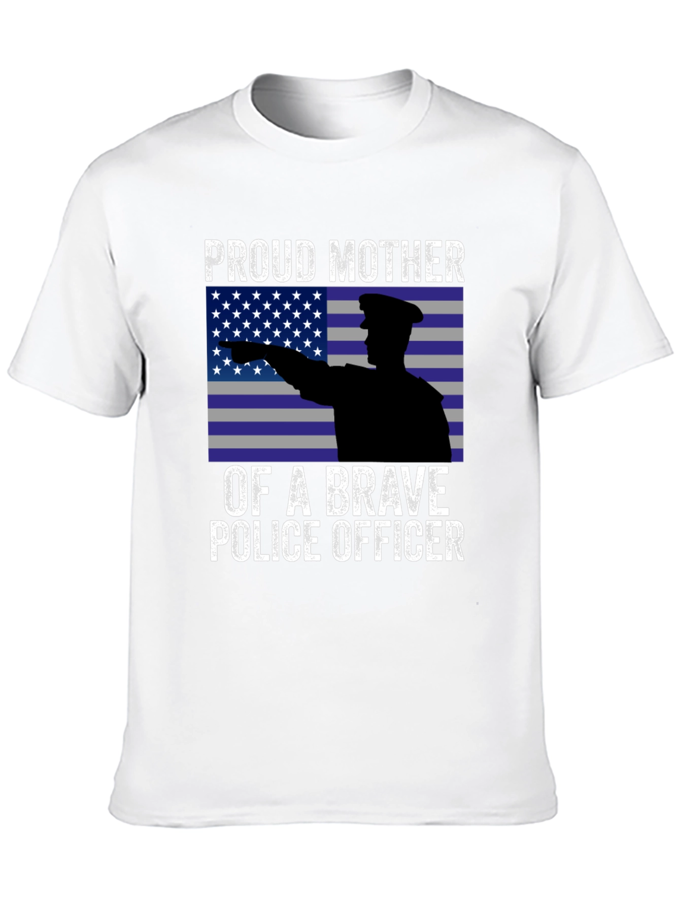 Proud Mother Police Officer T-Shirt