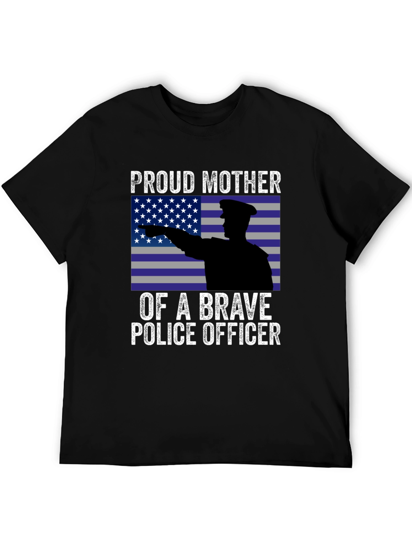 Proud Mother Police Officer T-Shirt