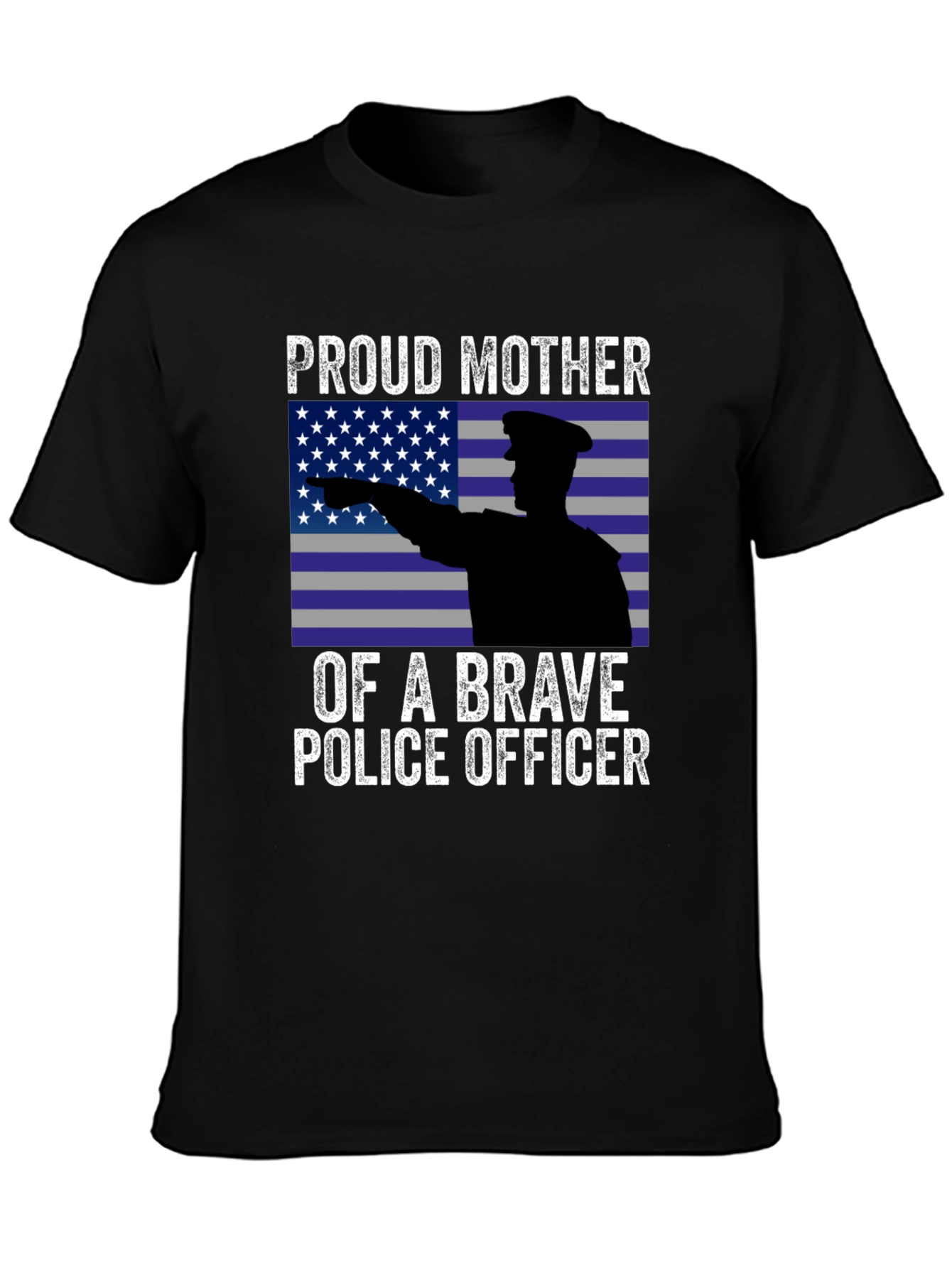 Proud Mother Police Officer T-Shirt