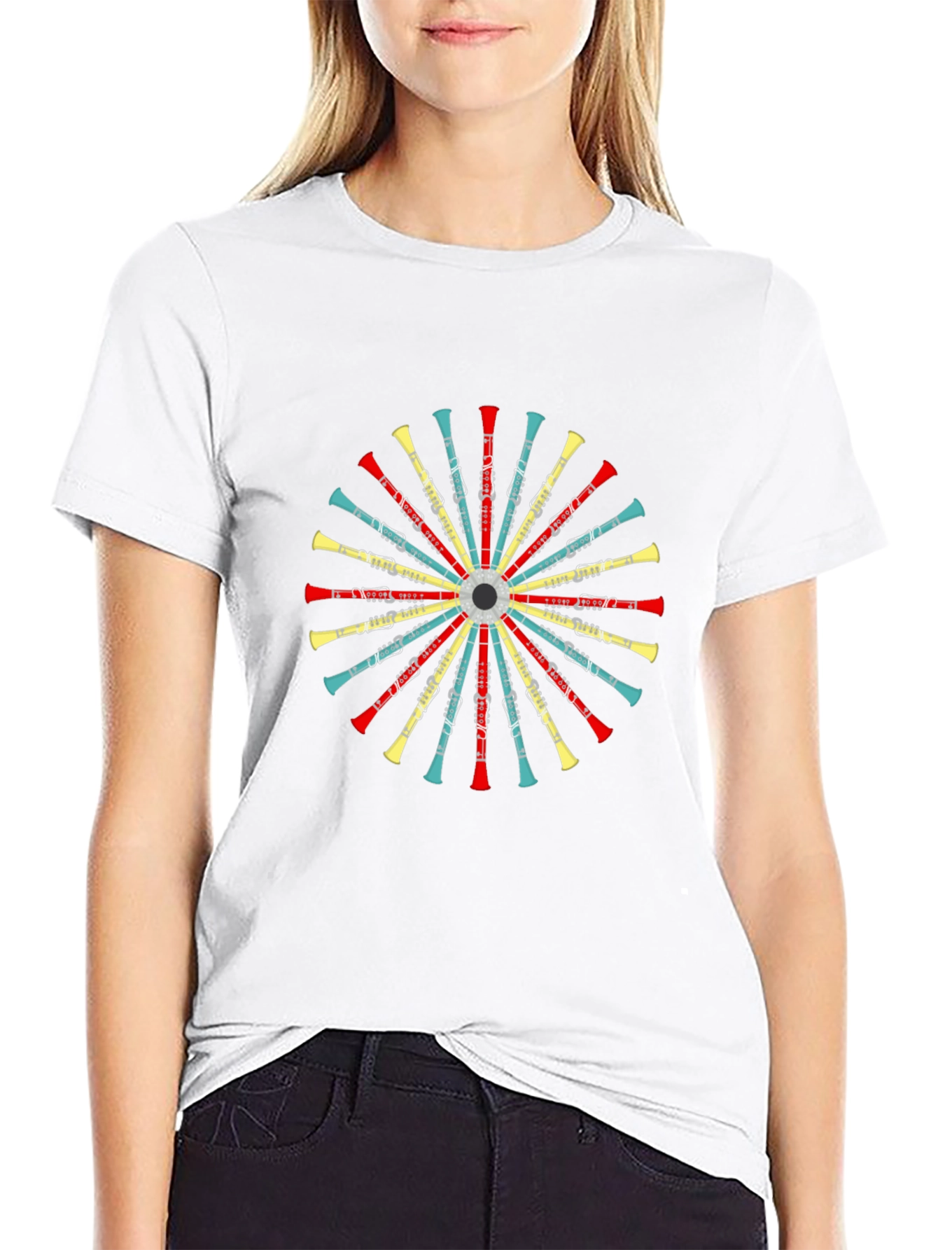 Clarinet Circle Graphic Tee - Band Shirt