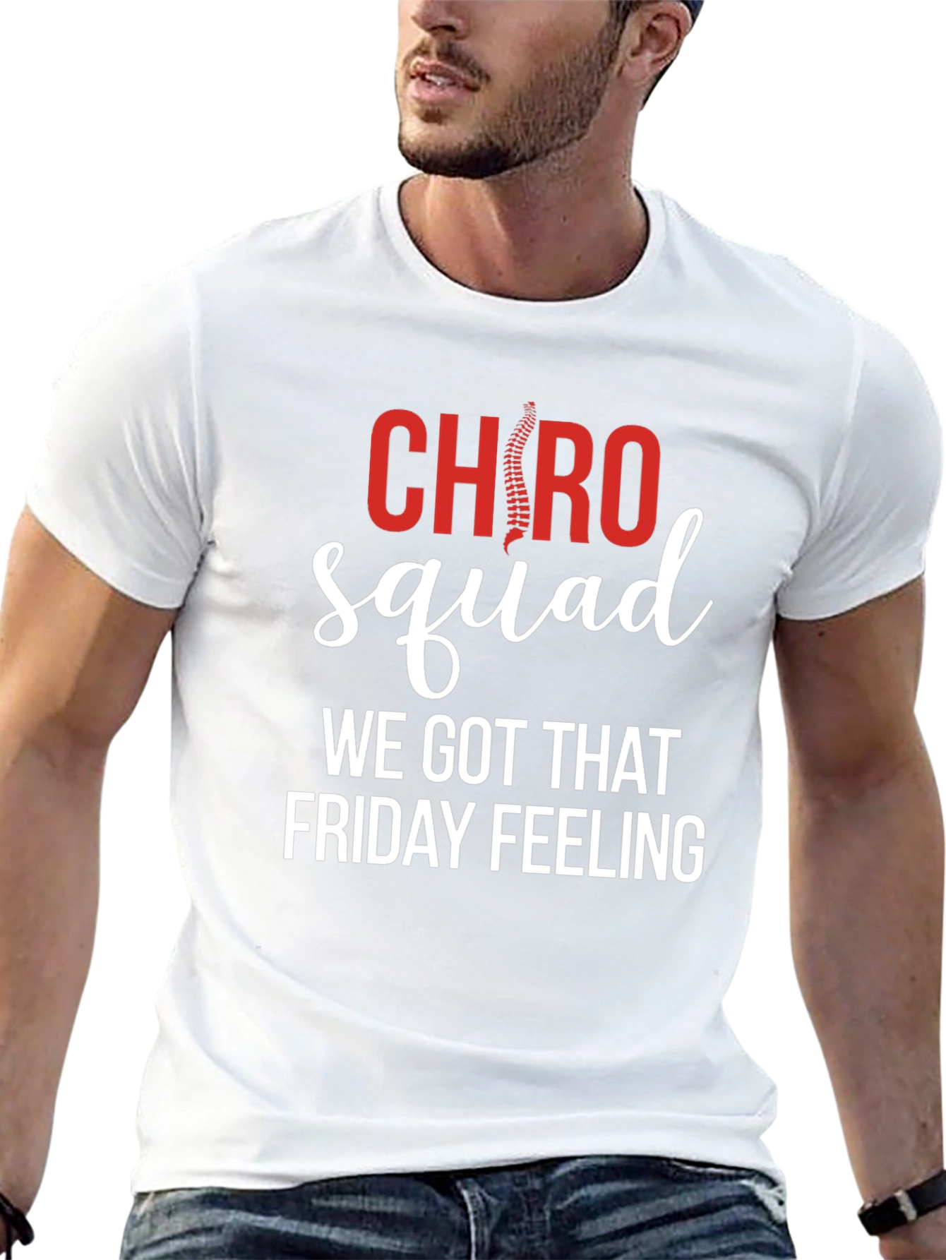 Chiropractor Squad Friday Feeling T-Shirt