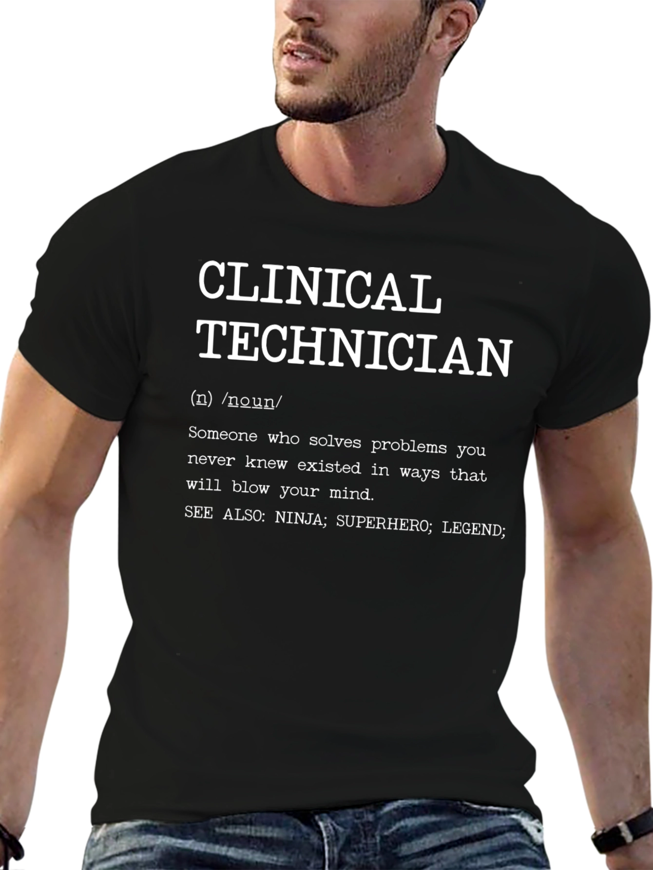 Clinical Technician Definition Graphic T-Shirt