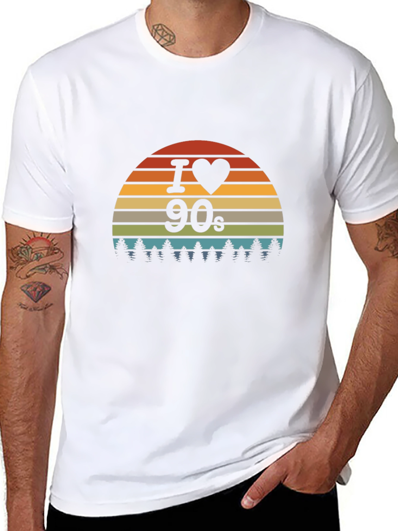 I Love The 90s Retro Style T-Shirt