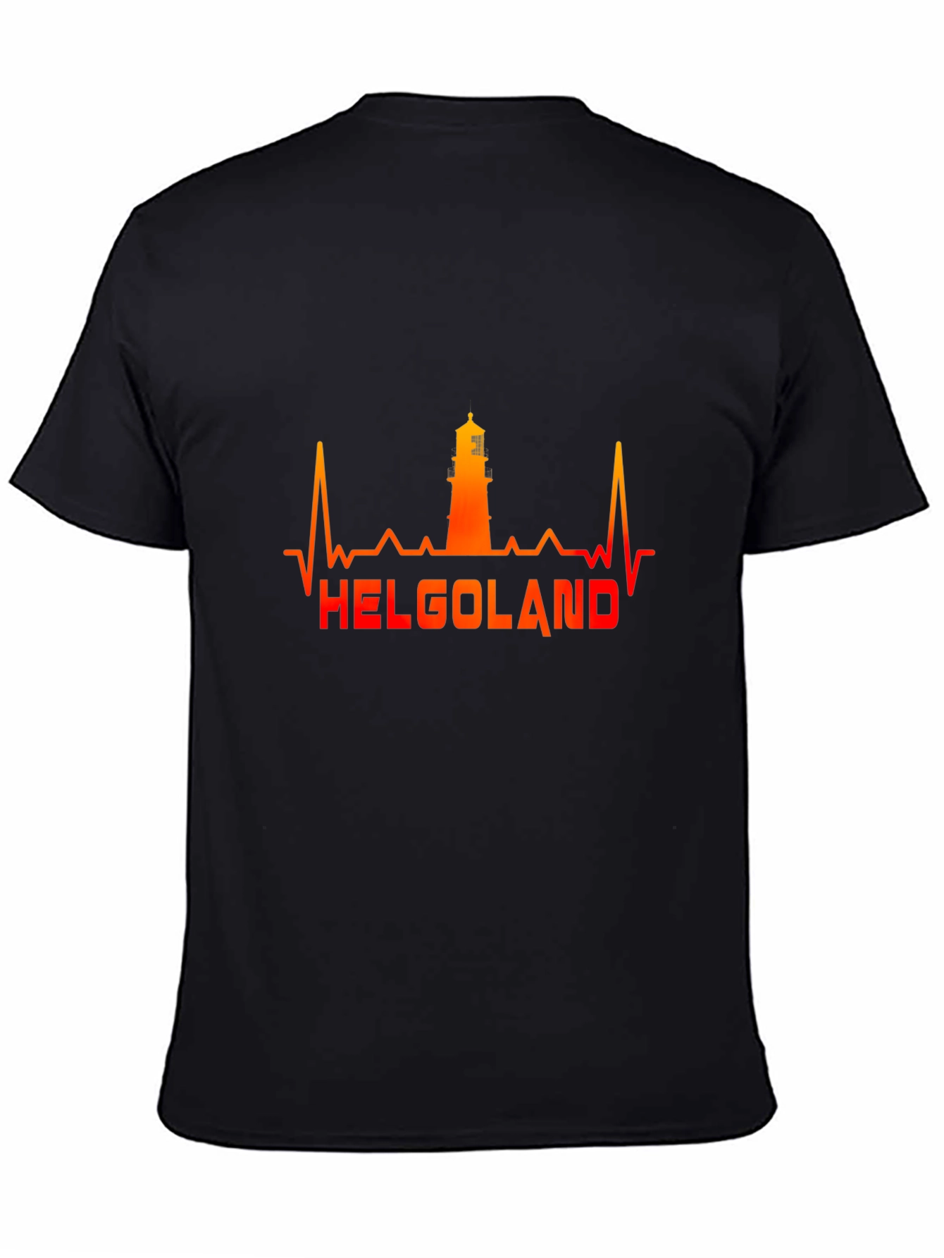 Helgoland Lighthouse Heartbeat T-Shirt