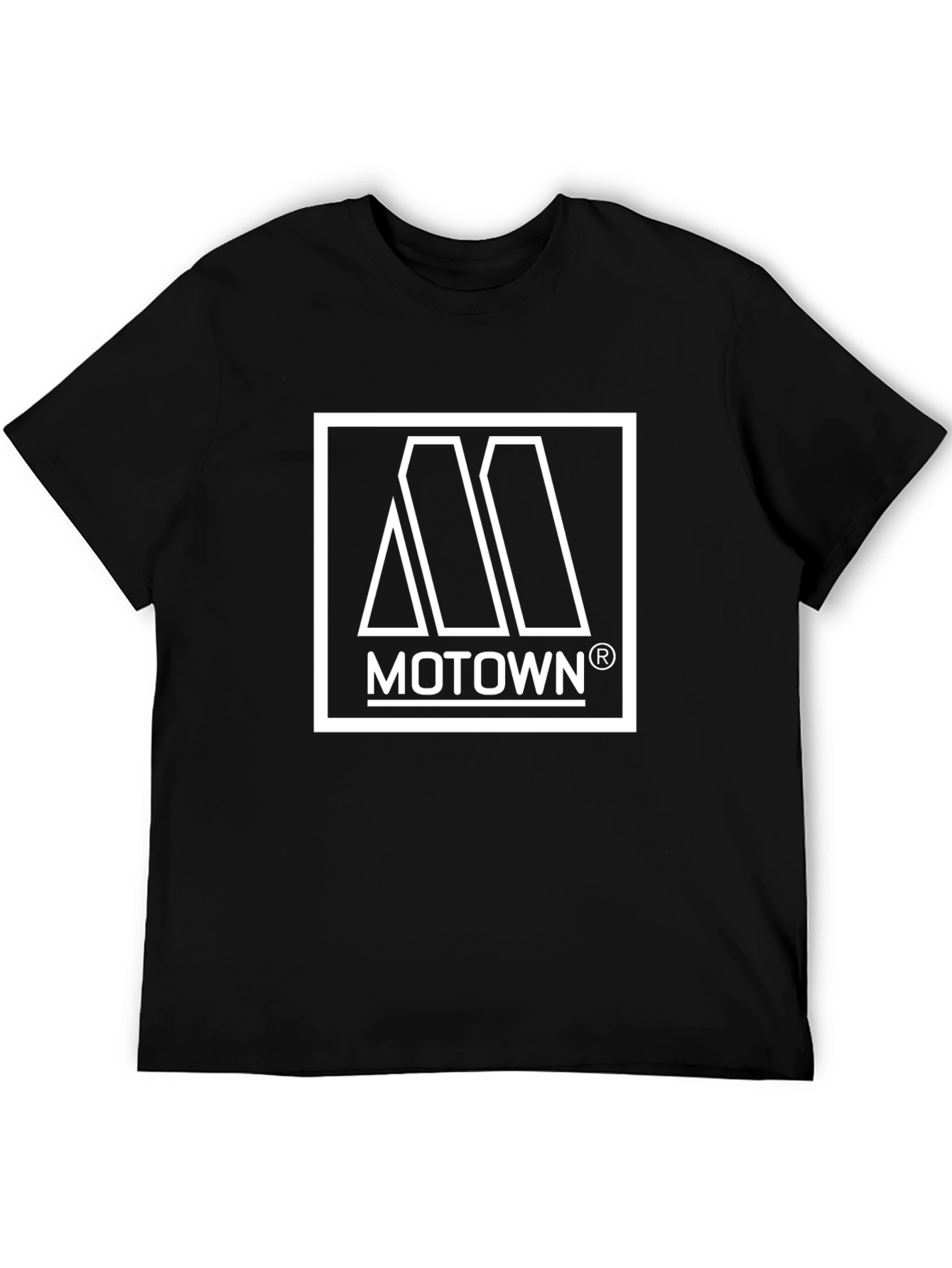 Motown Logo Black T-Shirt