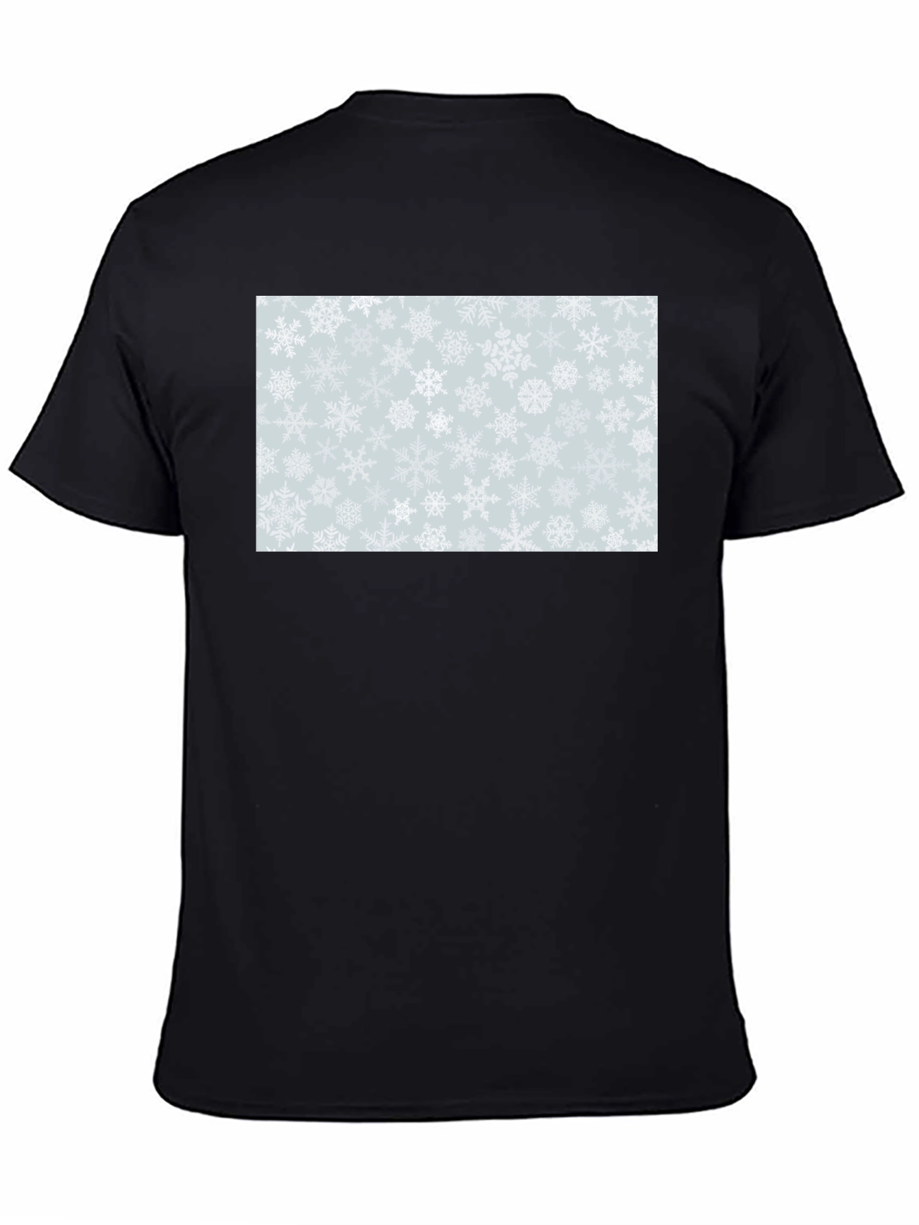 Snowflake Pattern T-Shirt