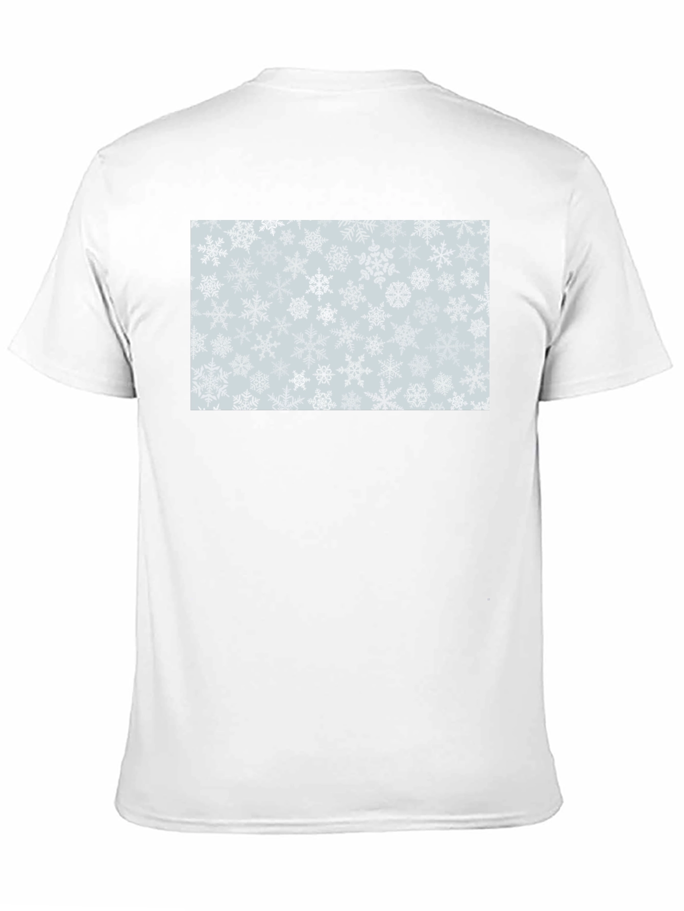 Snowflake Pattern T-Shirt