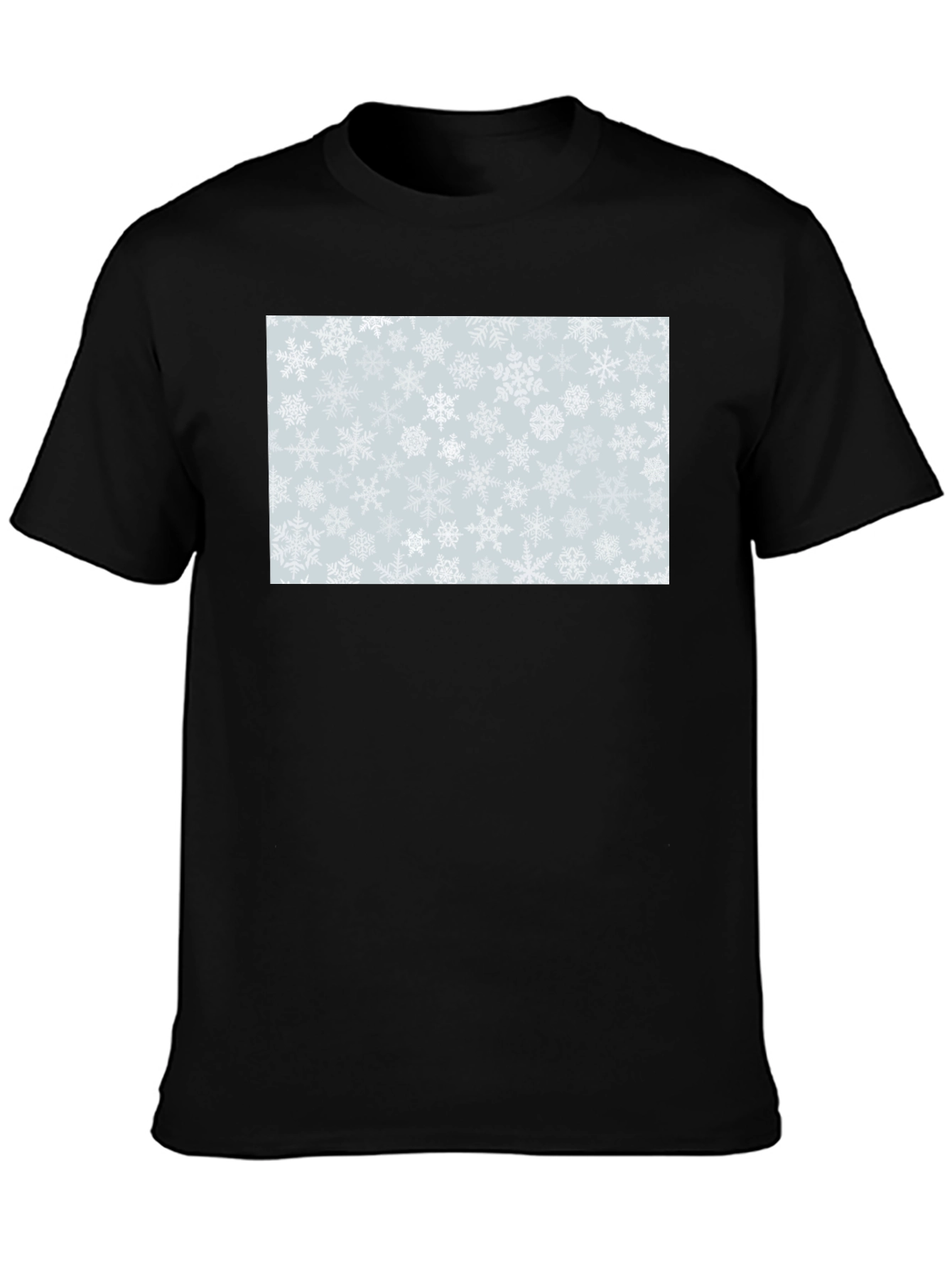 Snowflake Pattern T-Shirt