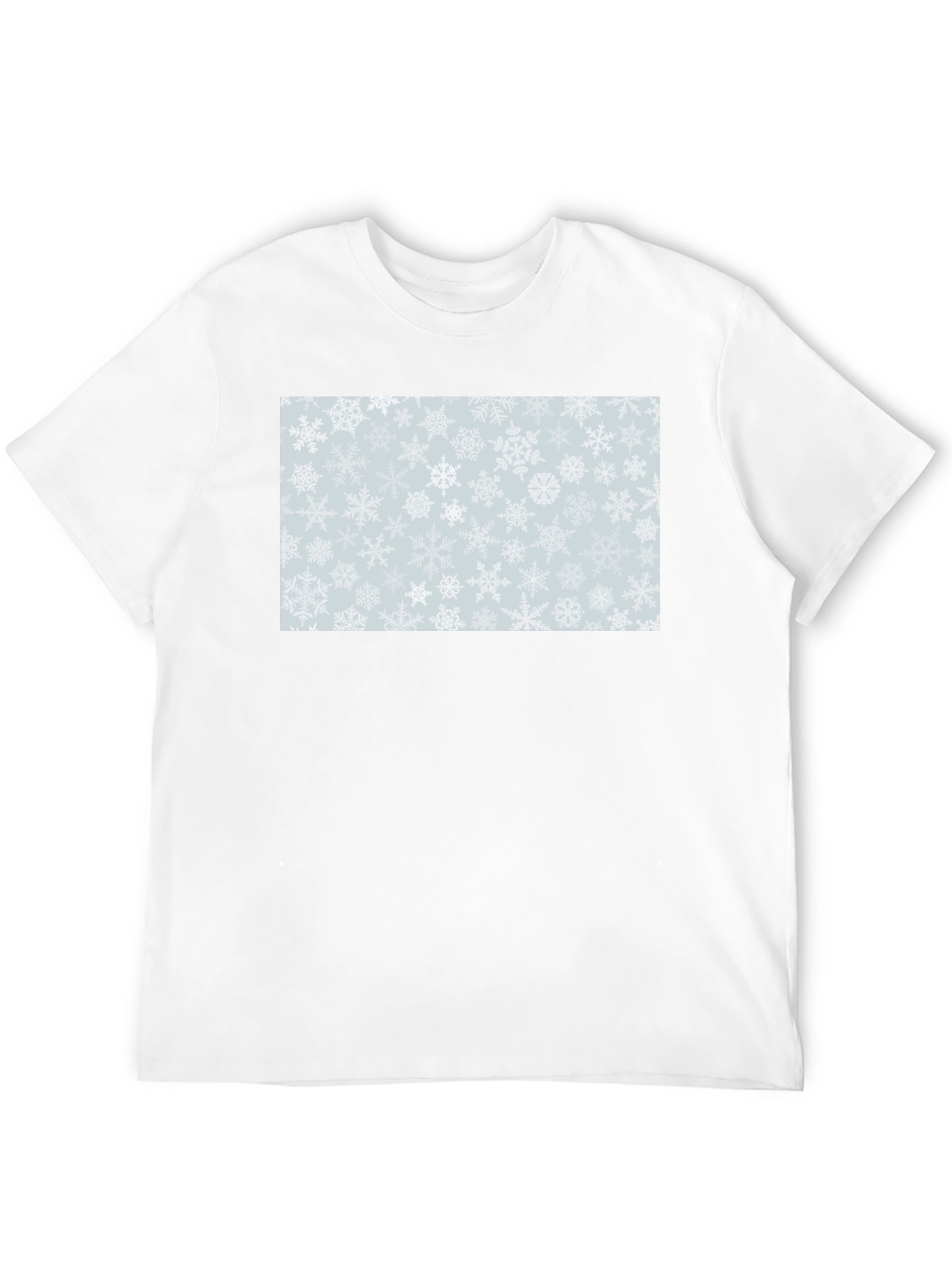 Snowflake Pattern T-Shirt