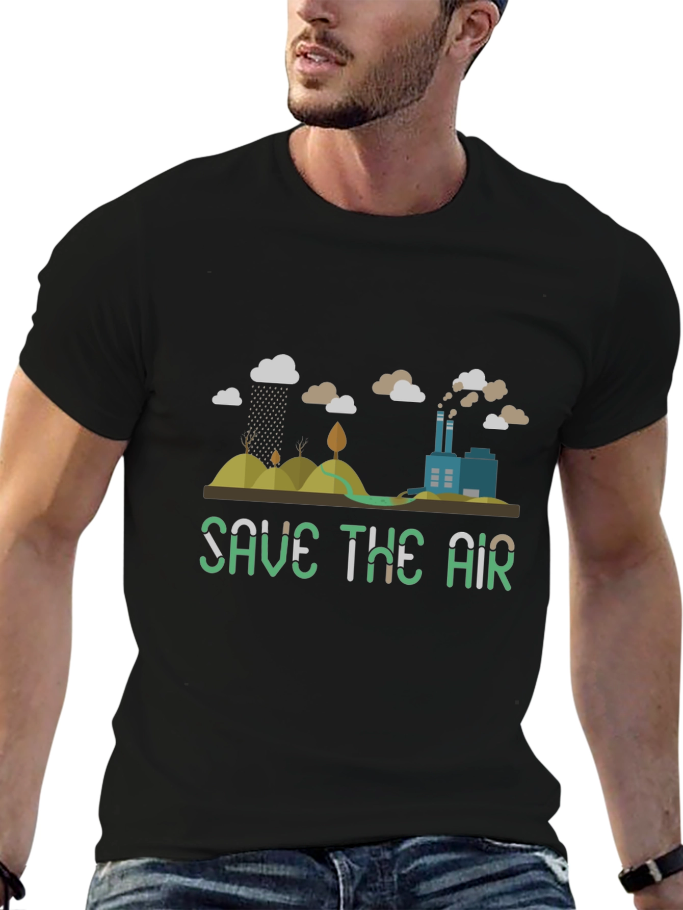Save the Air Graphic T-Shirt