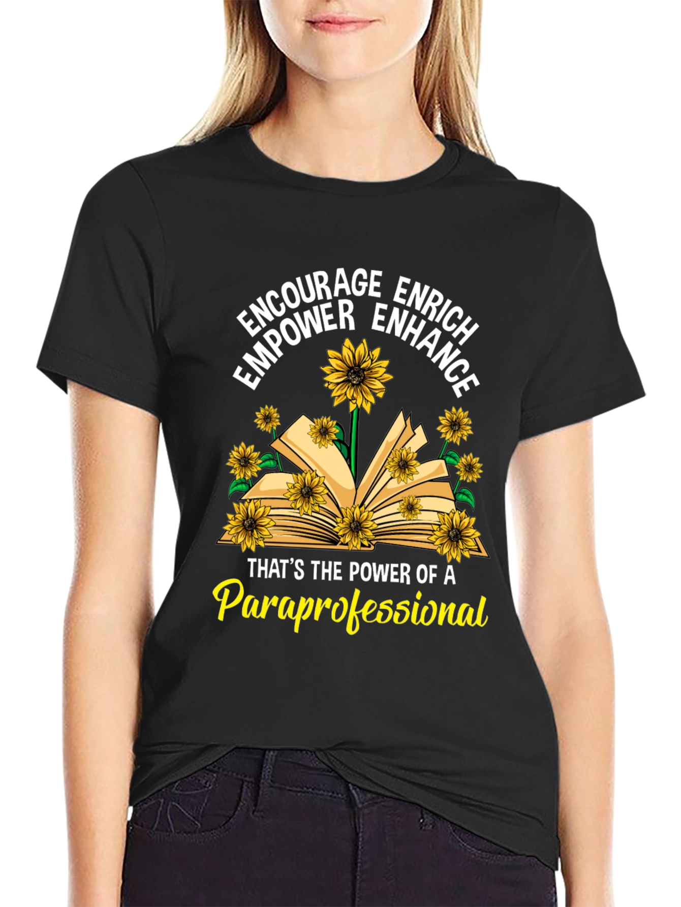 Paraprofessional Sunflower T-Shirt
