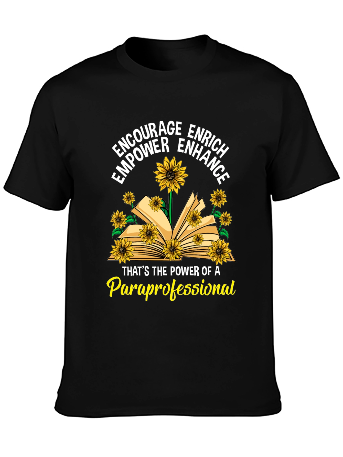 Paraprofessional Sunflower T-Shirt