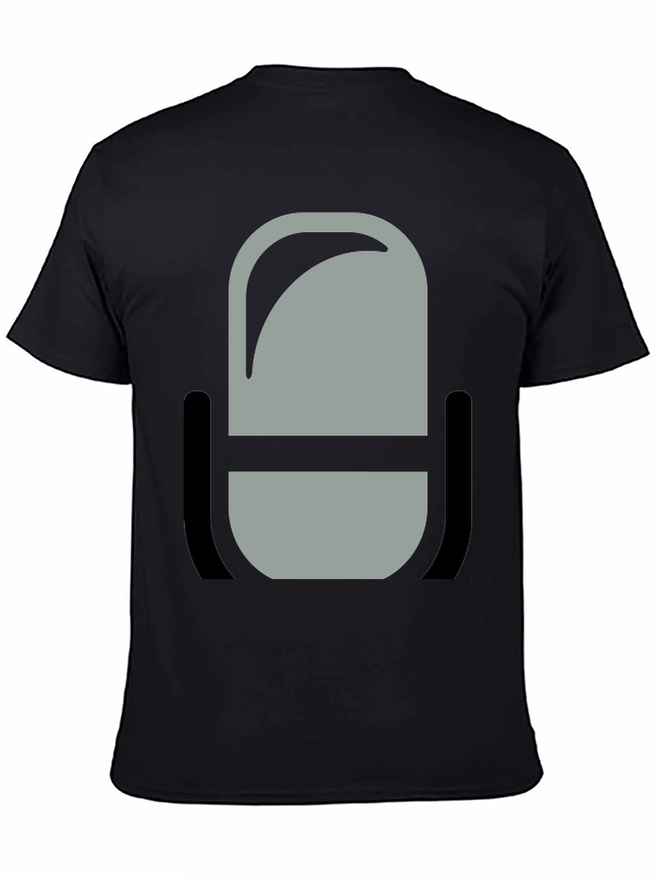 Podcast Microphone Graphic Tee - Black