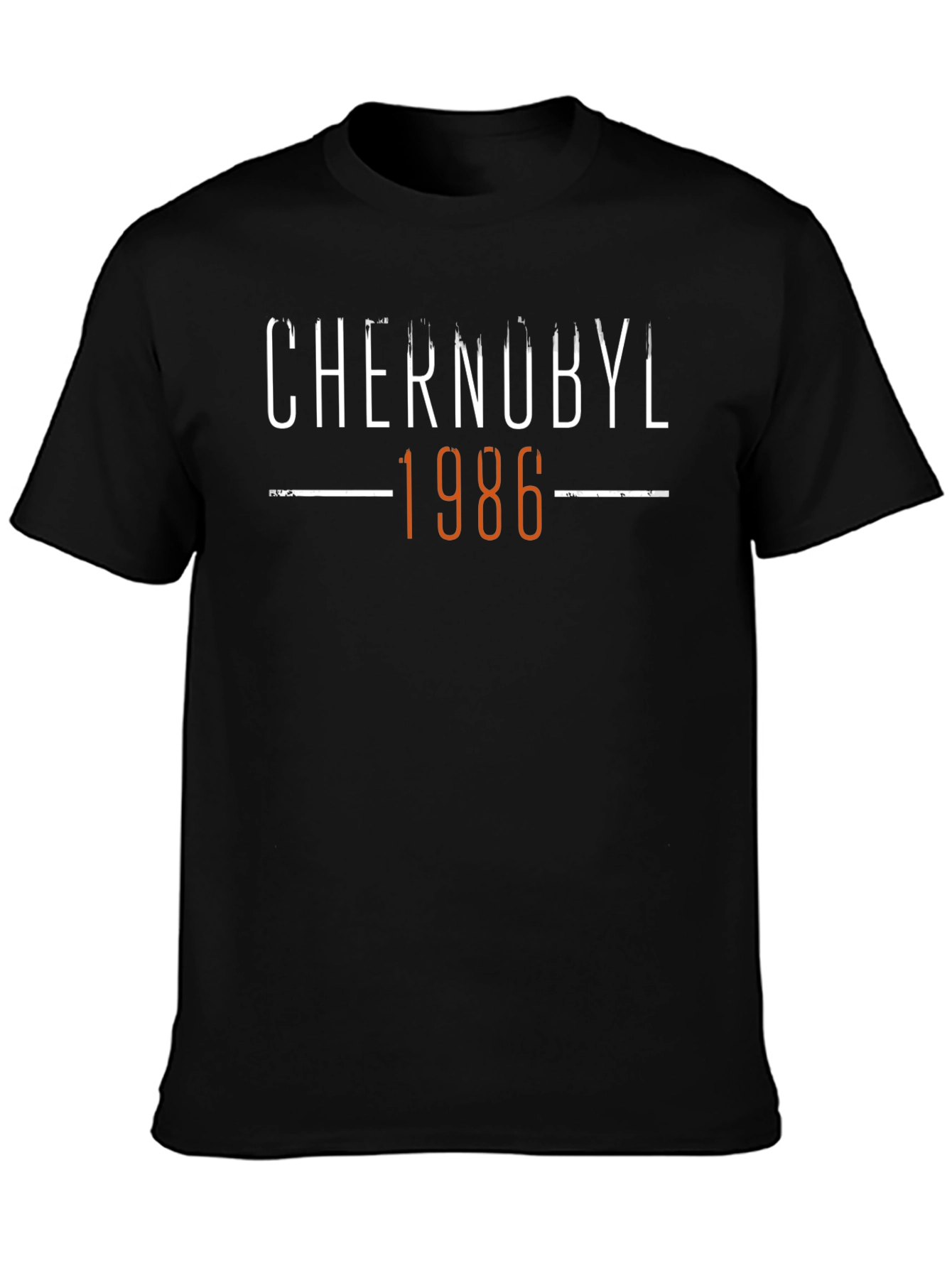 Chernobyl 1986 T-Shirt - Black Crew Neck