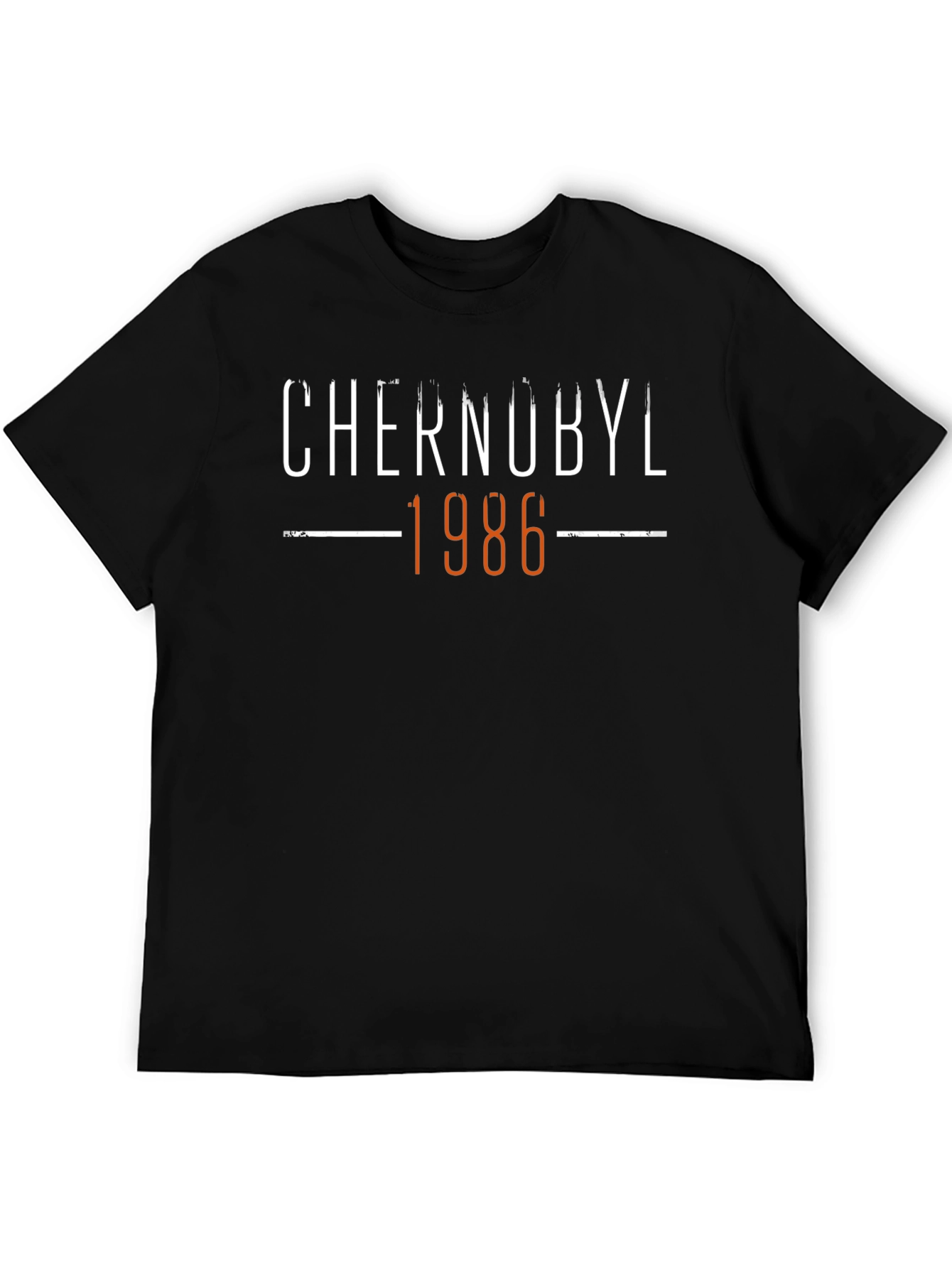 Chernobyl 1986 T-Shirt - Black Crew Neck