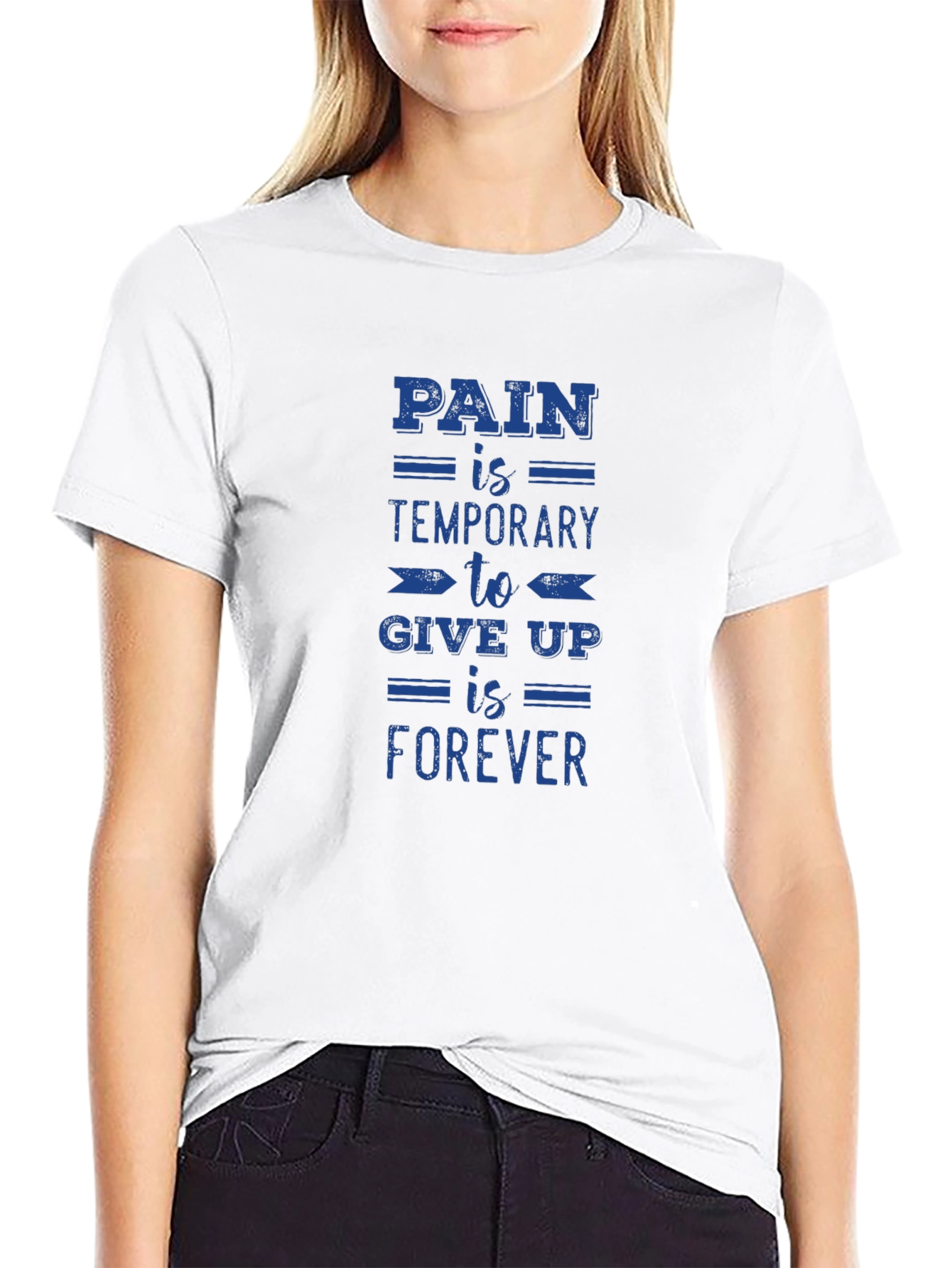 Motivational T-Shirt - Pain is Temporary