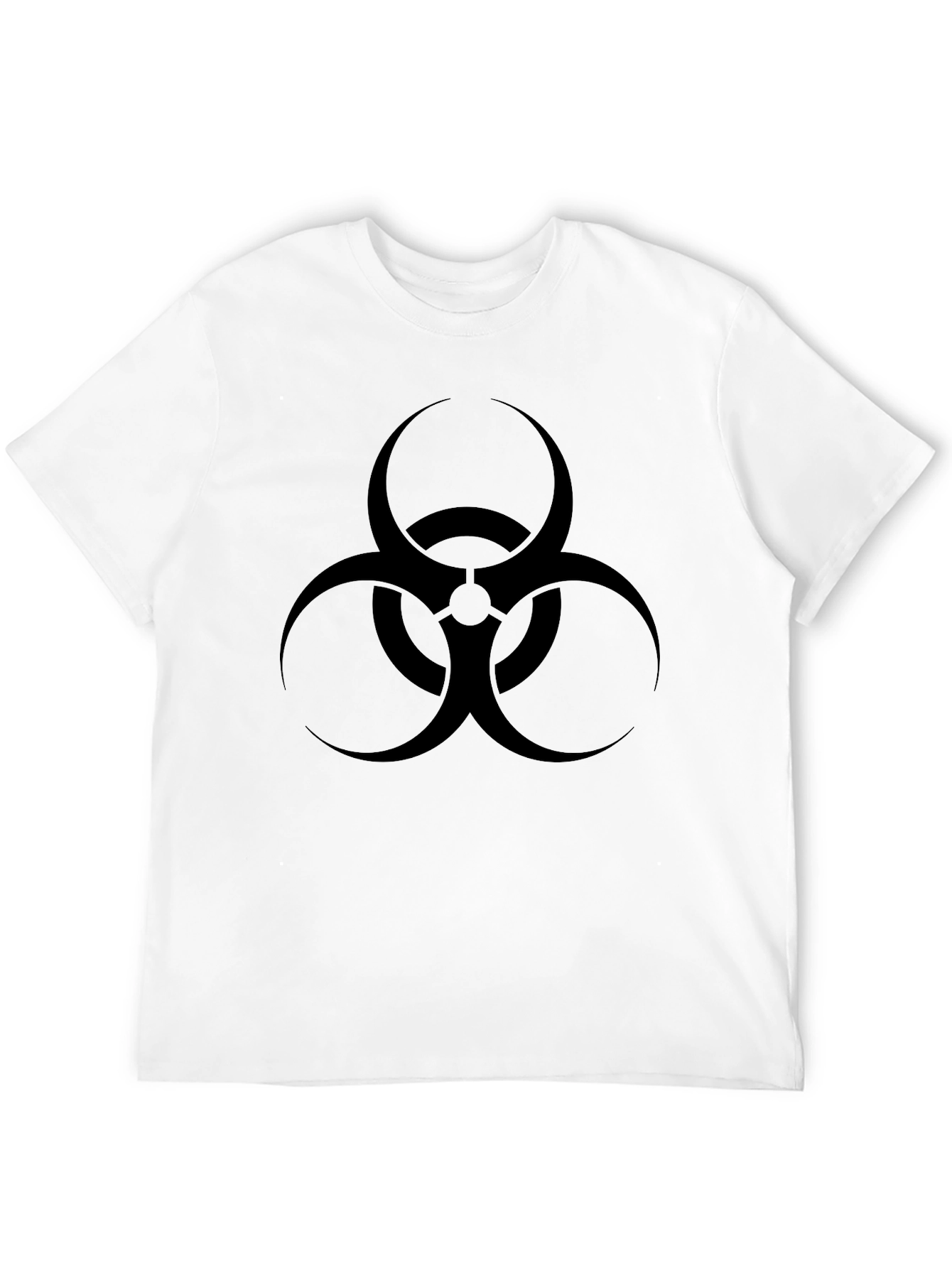 Black Biohazard Symbol T-Shirt