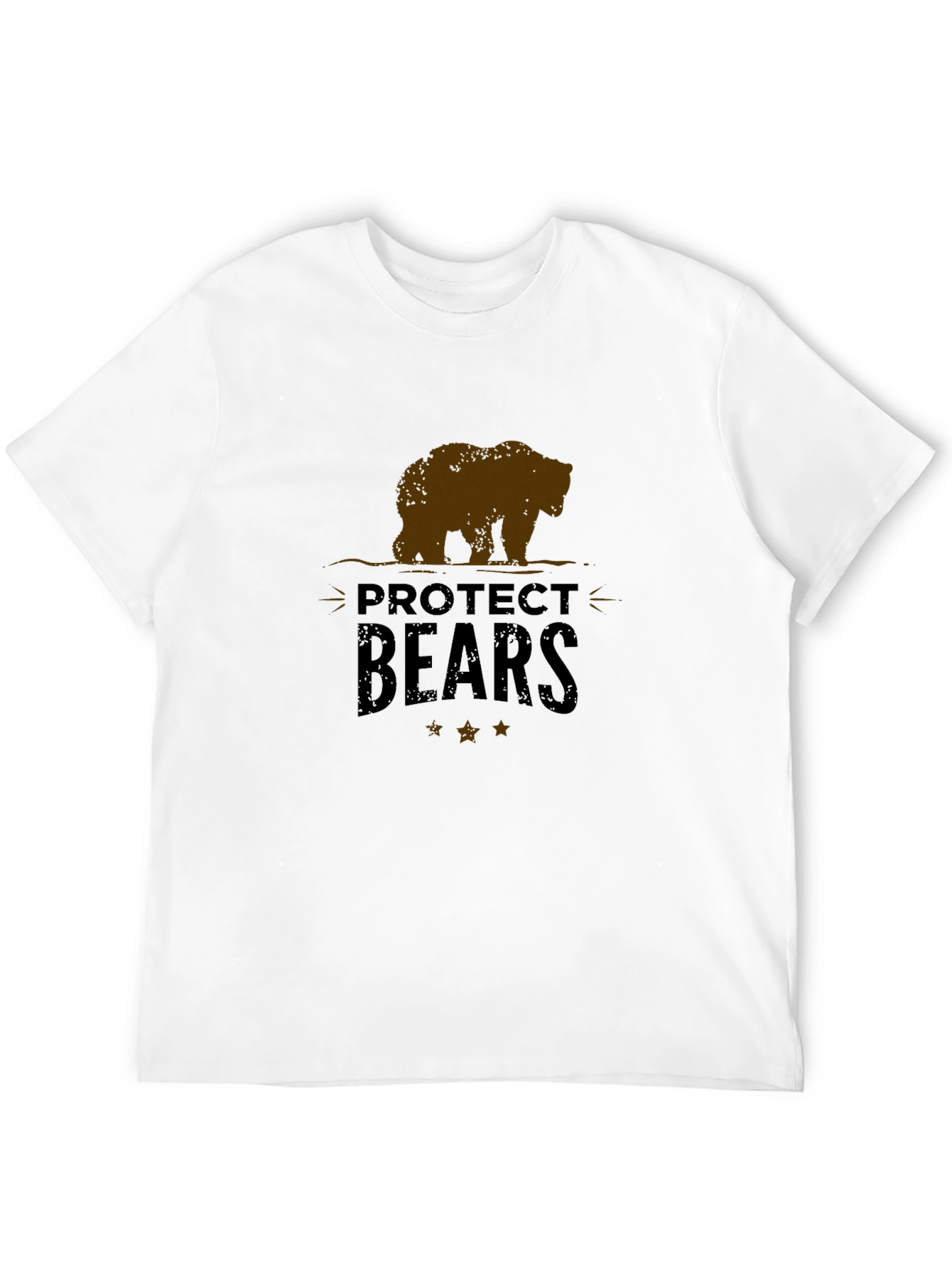 Protect Bears Graphic Tee - Black