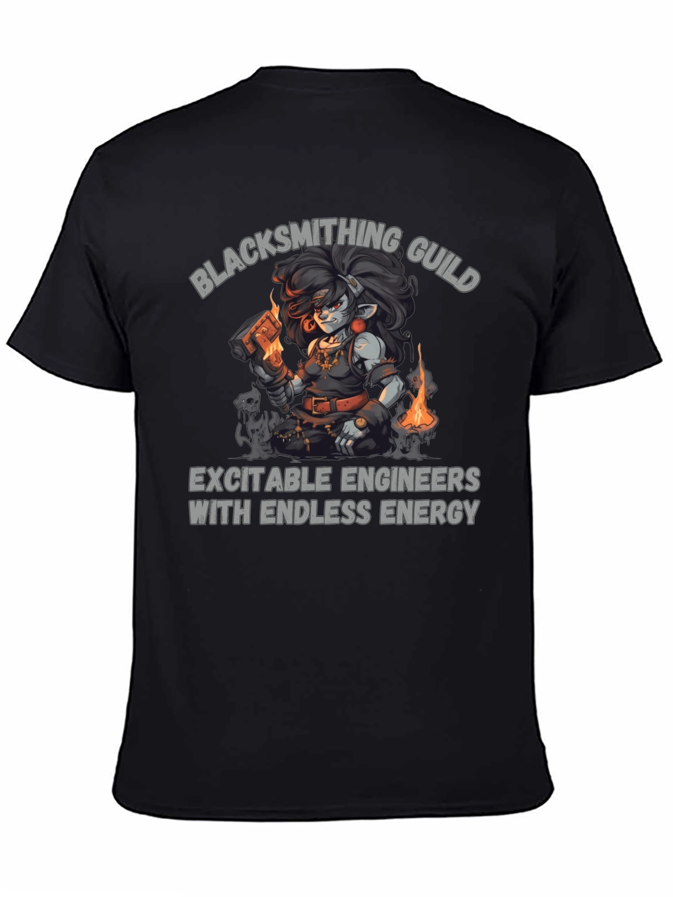 Blacksmithing Guild T-Shirt - Exciteable Engineers Tee