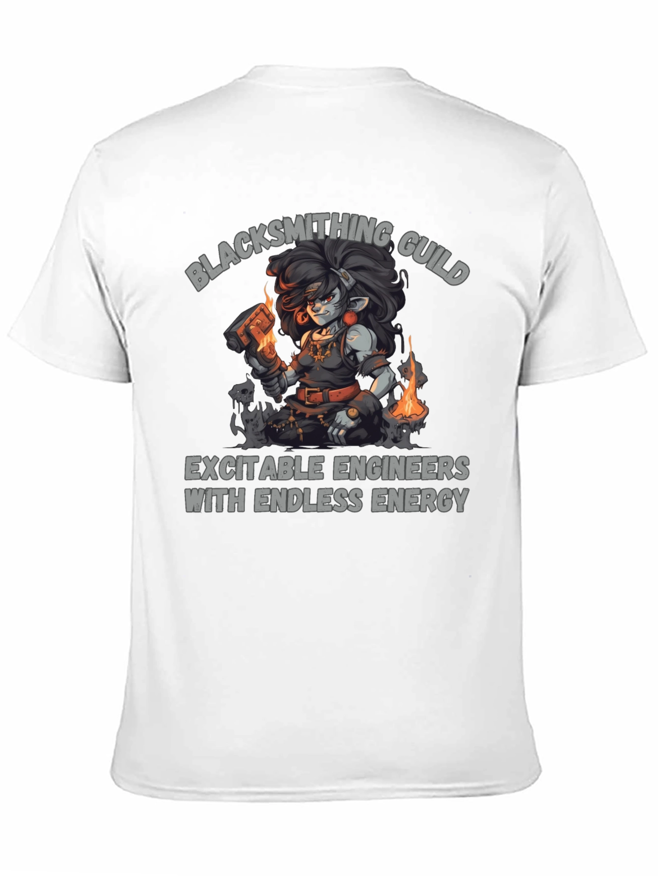 Blacksmithing Guild T-Shirt - Exciteable Engineers Tee