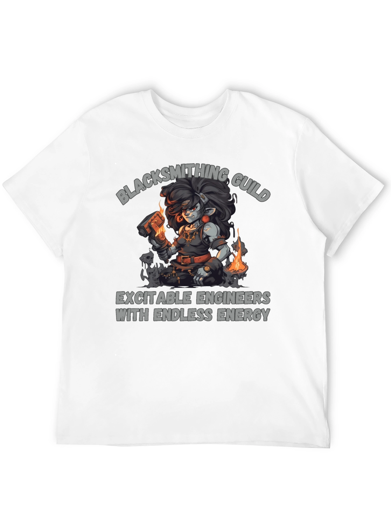 Blacksmithing Guild T-Shirt - Exciteable Engineers Tee