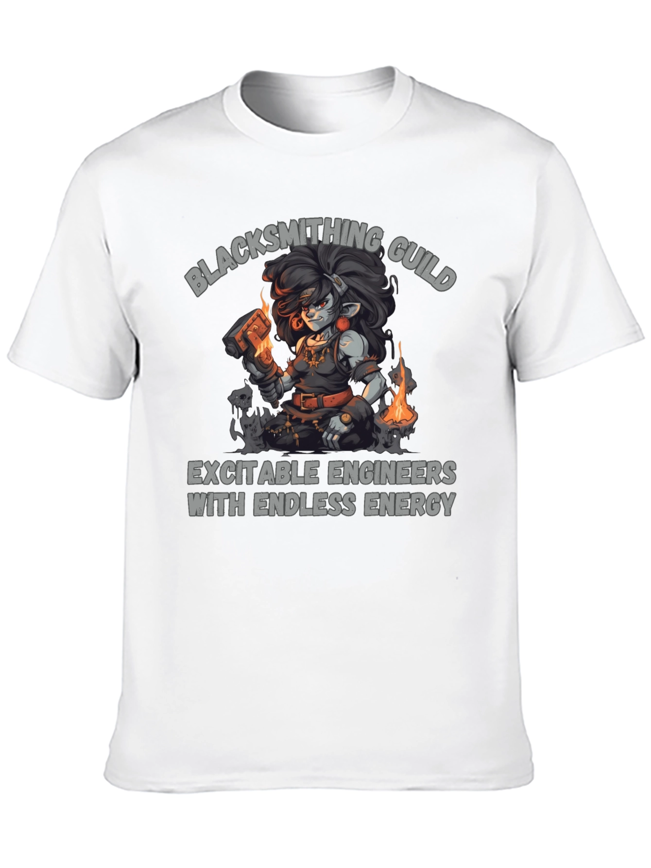 Blacksmithing Guild T-Shirt - Exciteable Engineers Tee