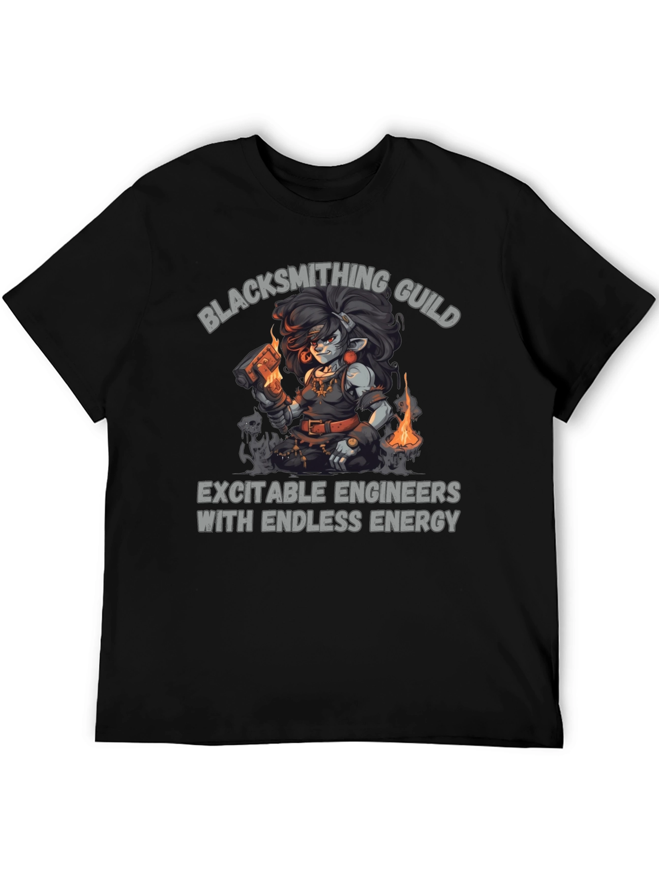 Blacksmithing Guild T-Shirt - Exciteable Engineers Tee
