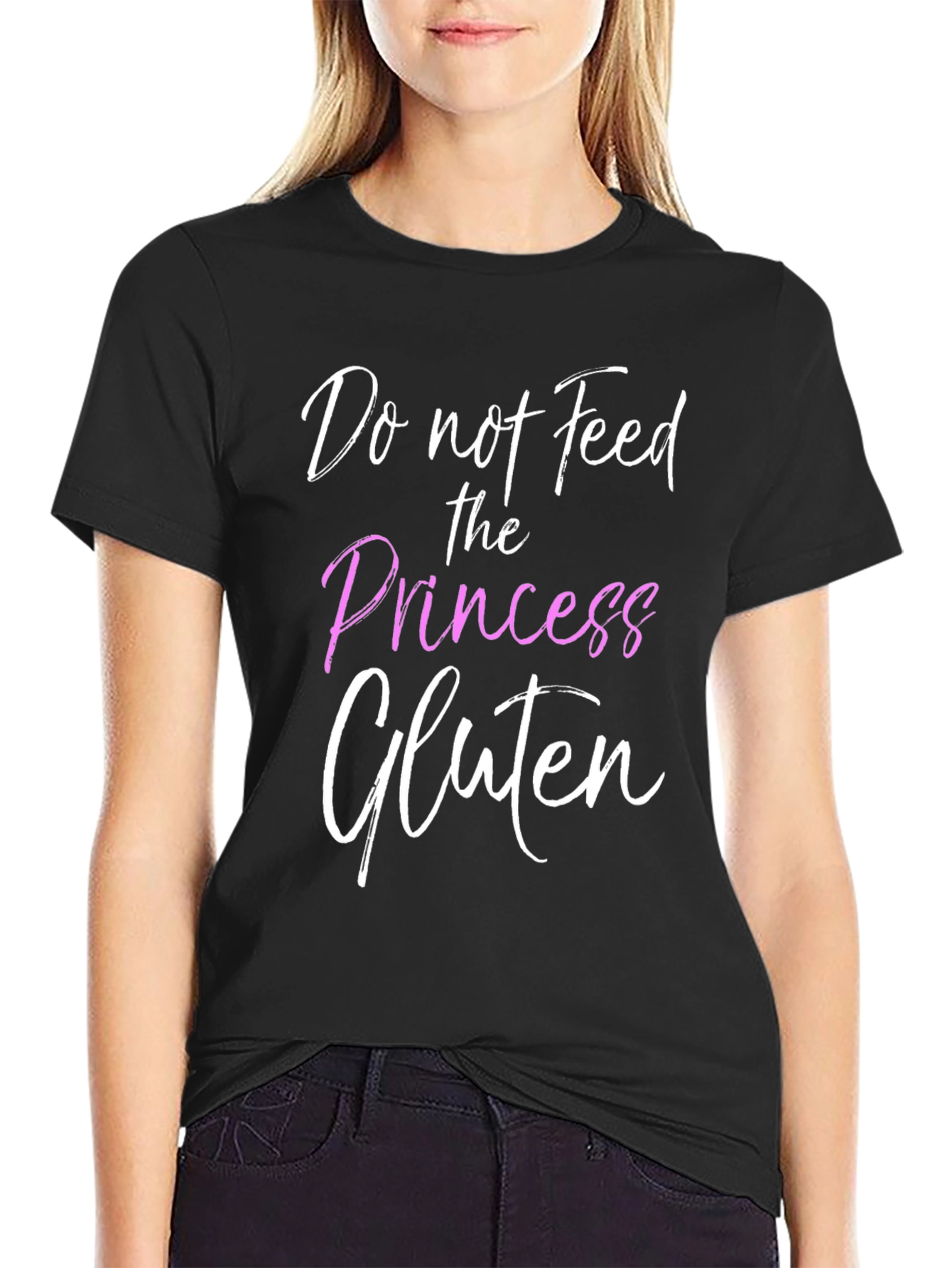 Do Not Feed the Princess Gluten T-Shirt