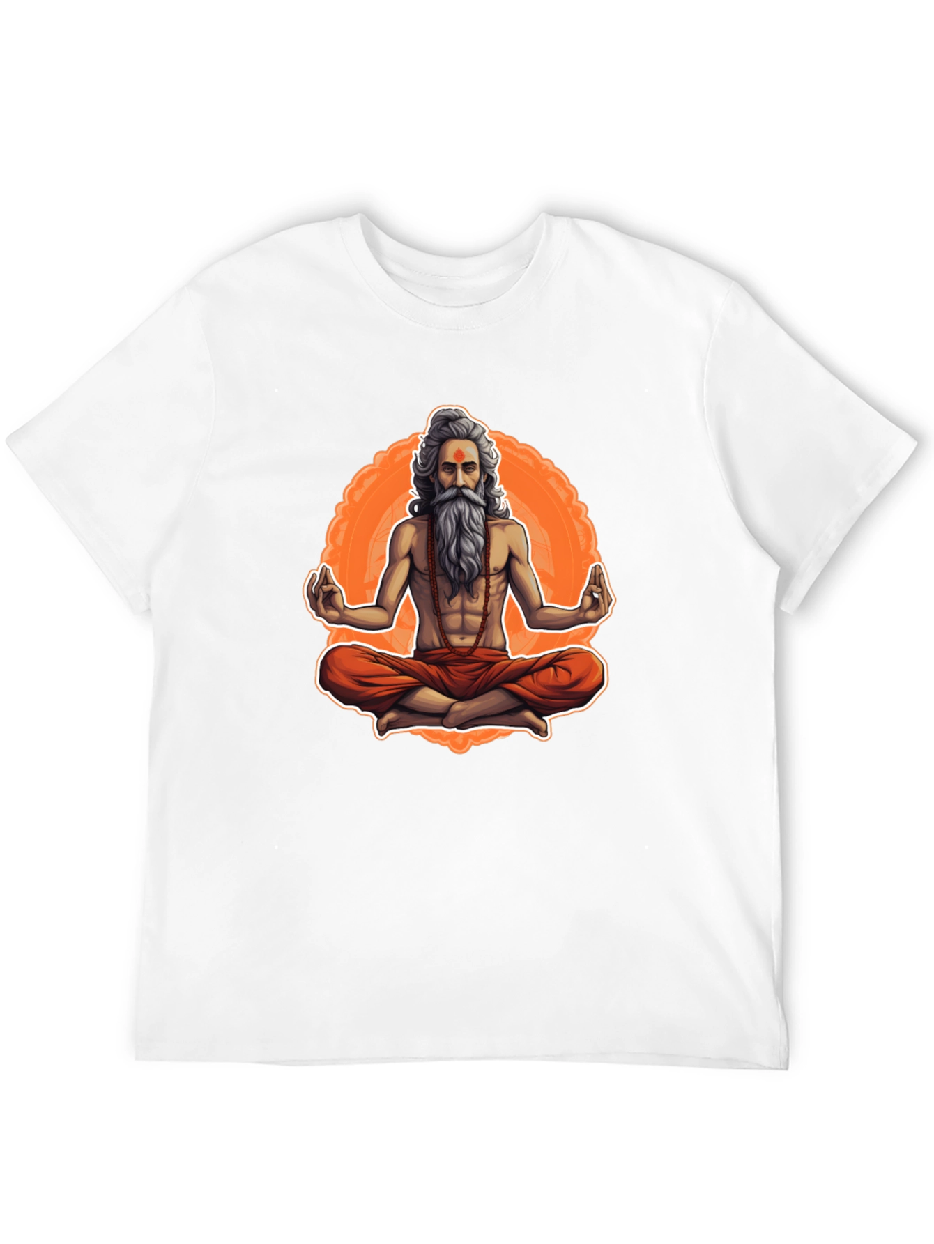 Meditating Yogi Graphic Tee - Spiritual Vibe