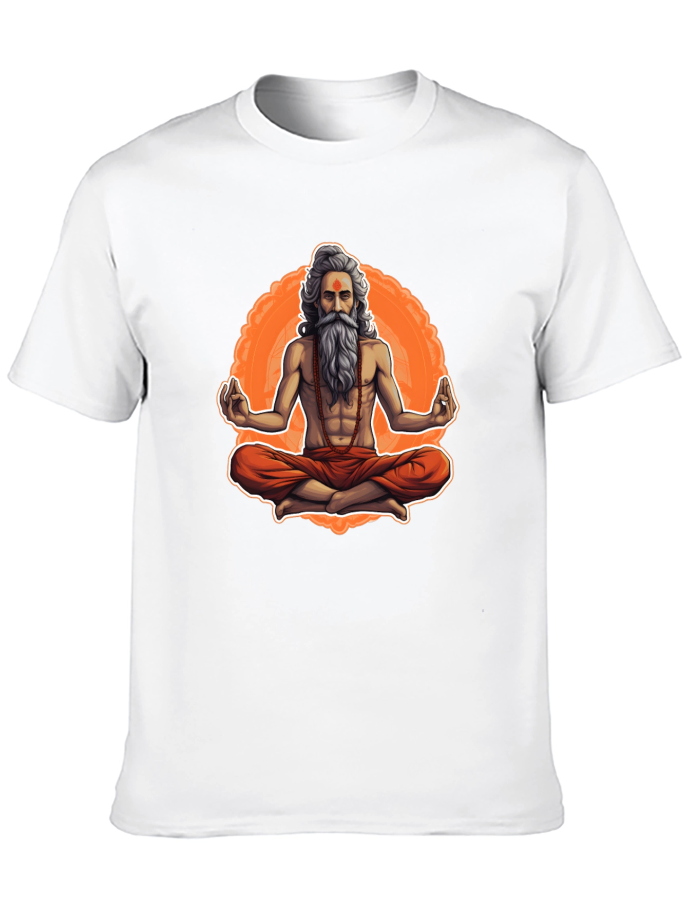 Meditating Yogi Graphic Tee - Spiritual Vibe