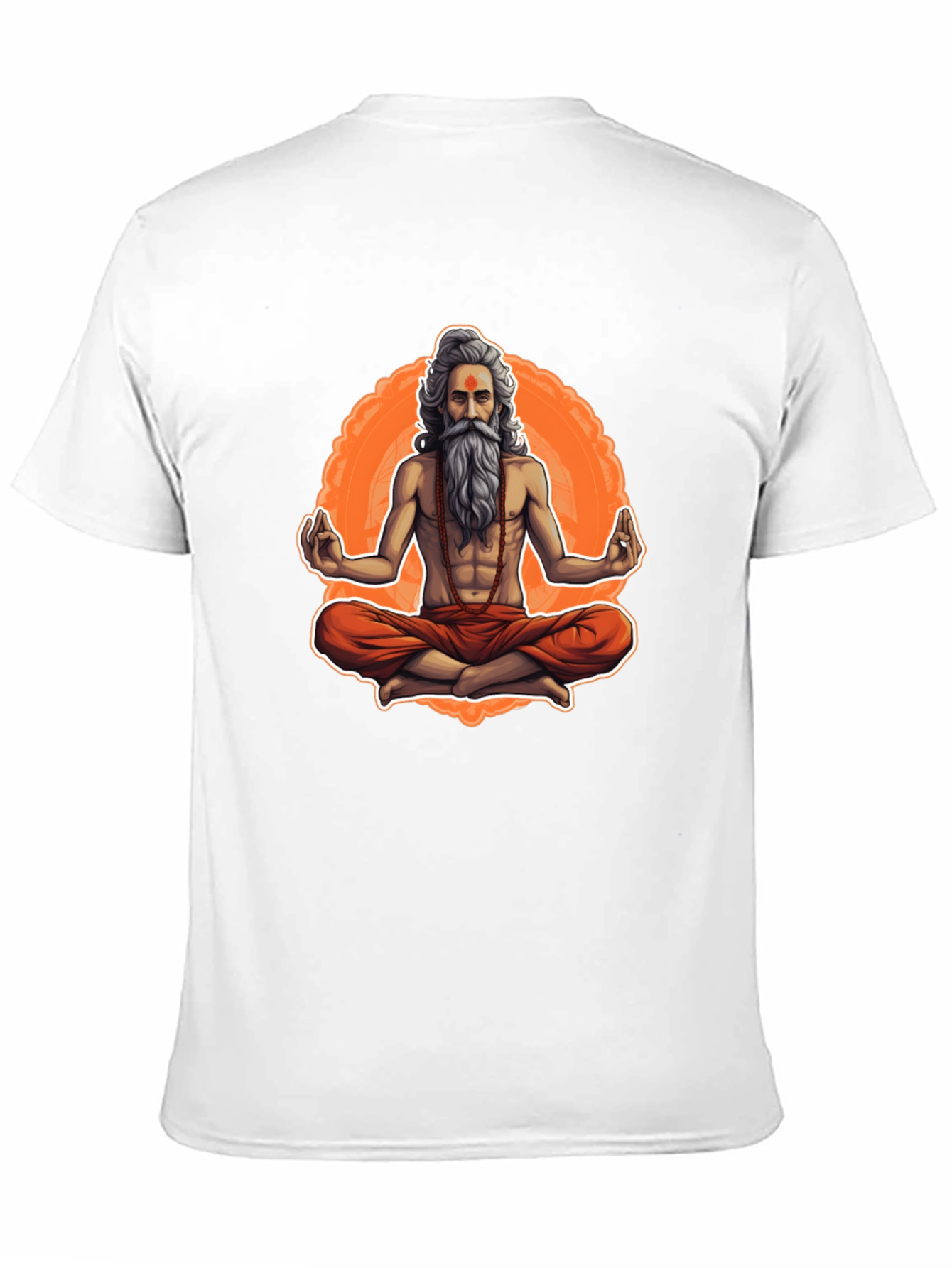 Meditating Yogi Graphic Tee - Spiritual Vibe
