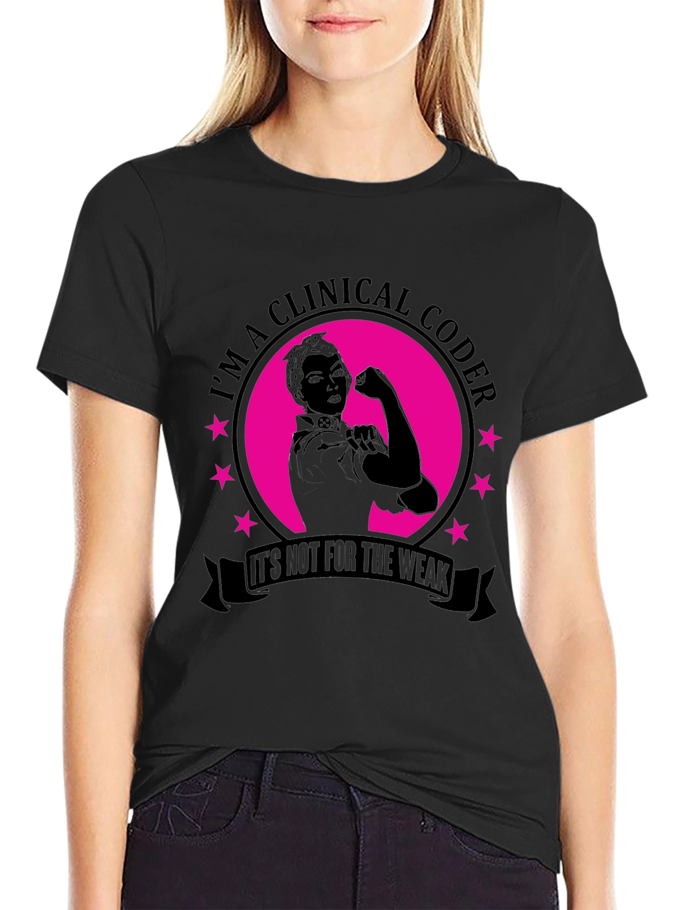 Clinical Coder T-Shirt - Strong Women in Healthcare